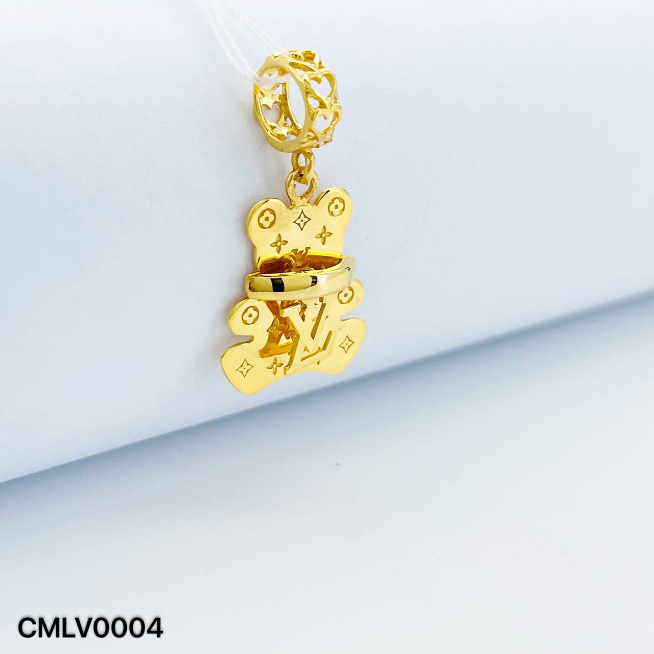 CHARM LV BEAR LV小熊吊坠