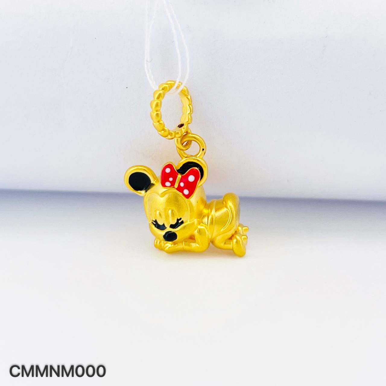CHARM MINNIE MOUSE 硬金米妮老鼠吊坠