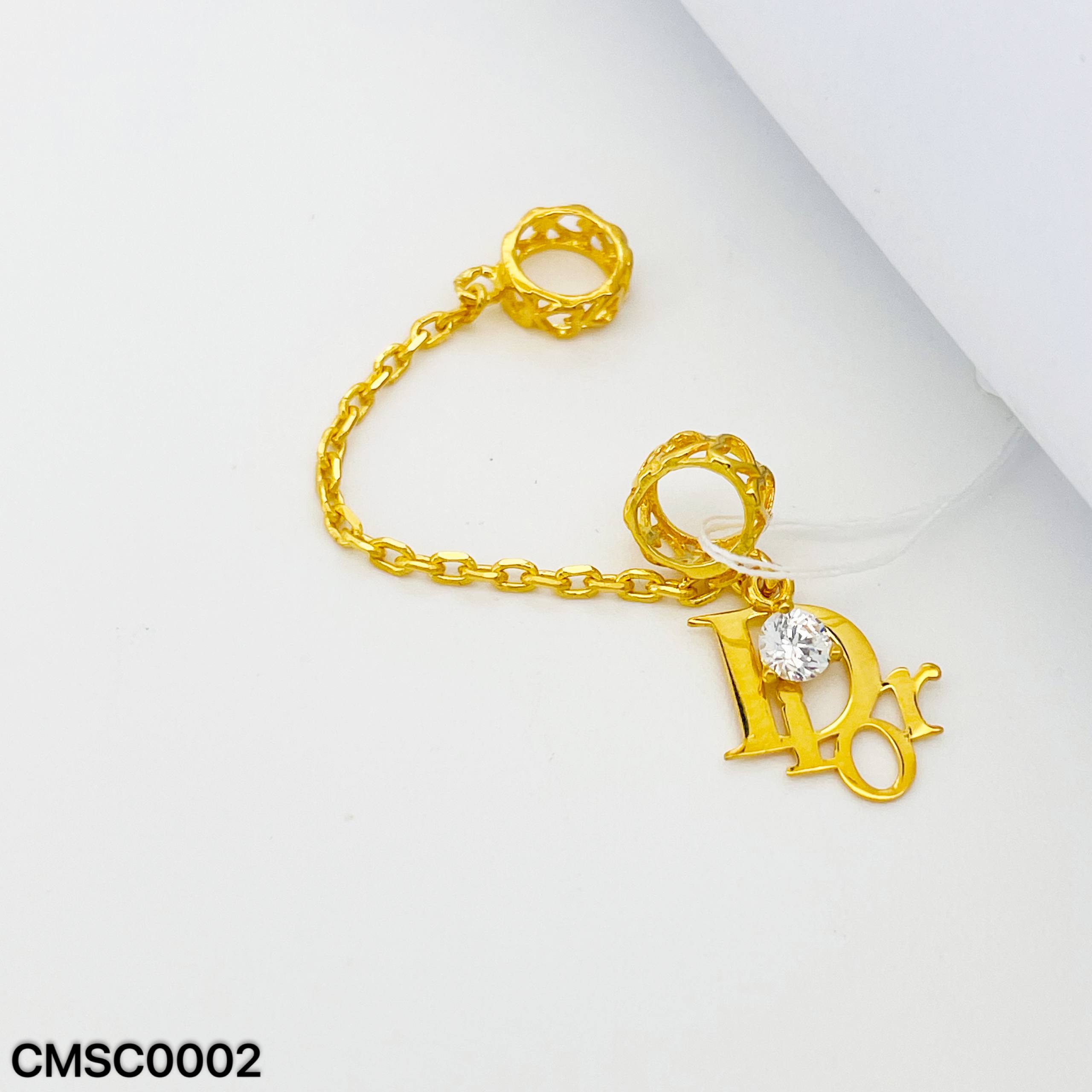 CHARM SAFETY CHAIN DIOR BATU 安全链吊坠