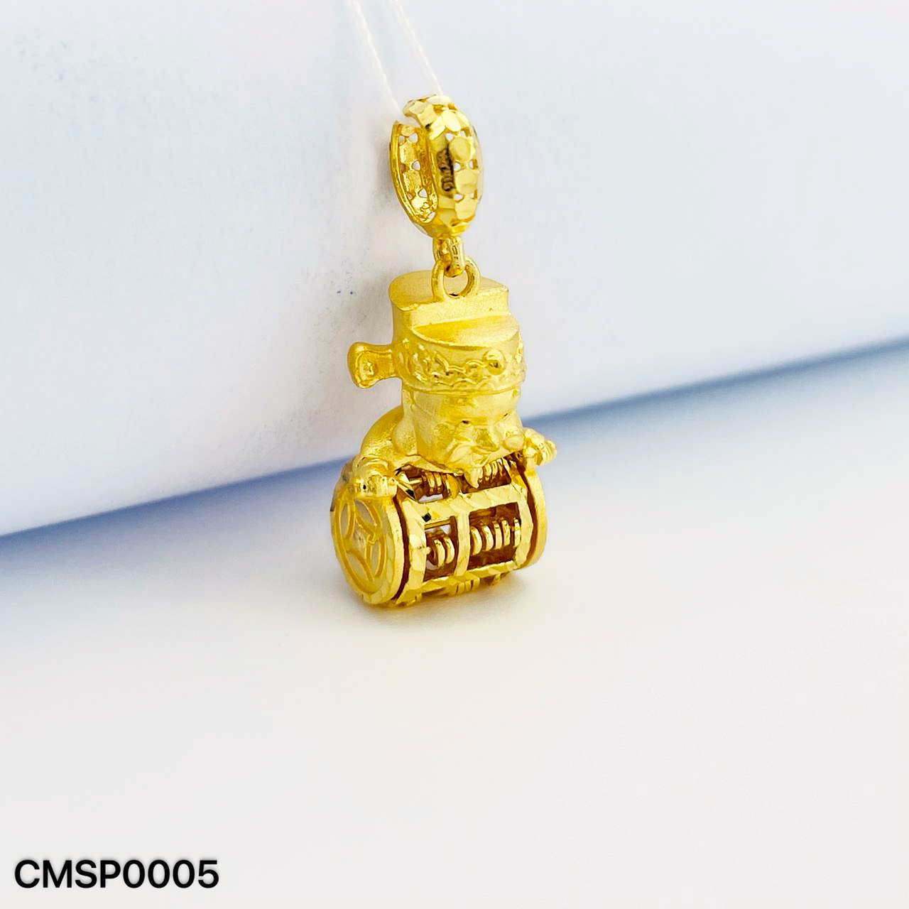 CHARM SEMPOA 财神爷算盘吊坠