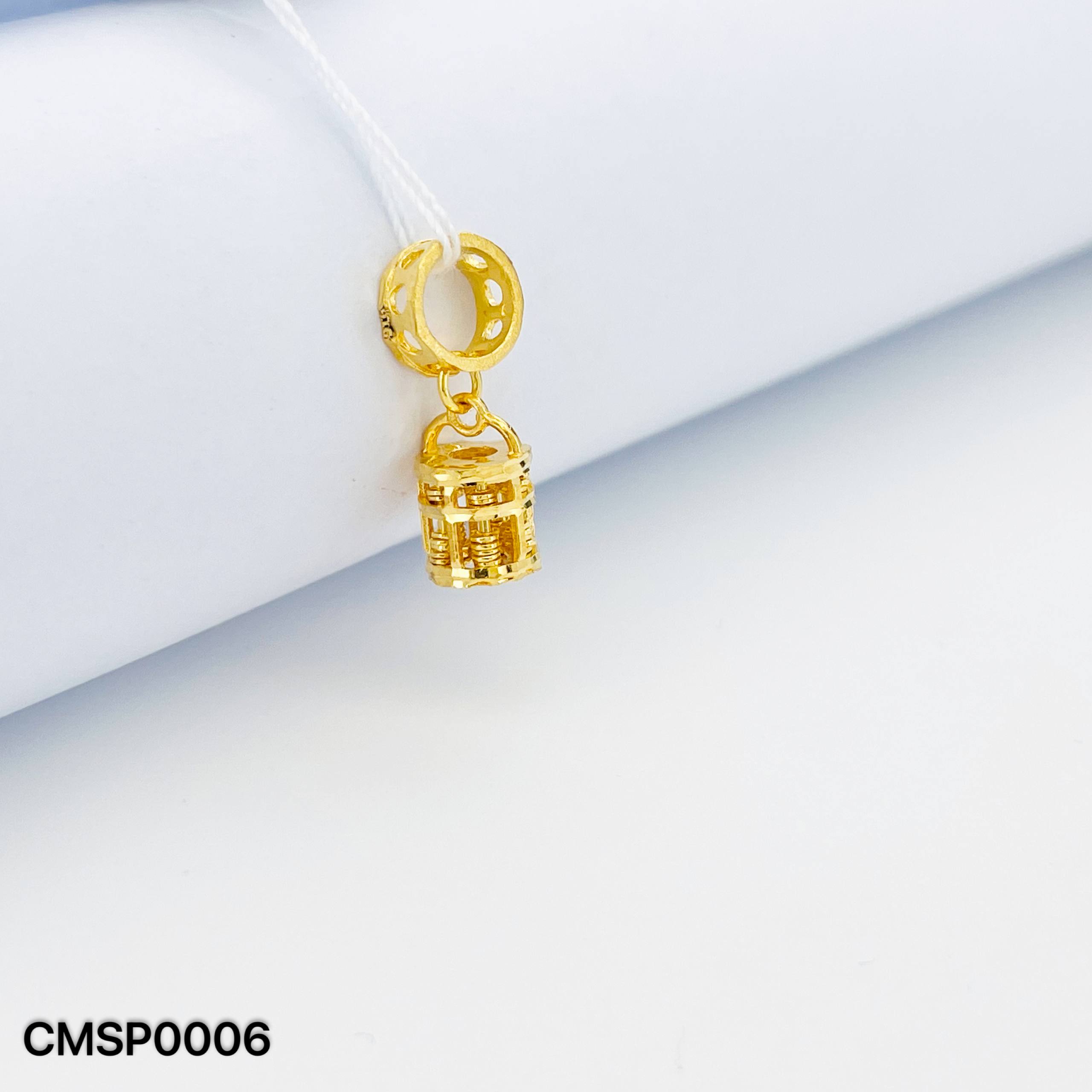 CHARM SEMPOA 圆柱算盘吊坠