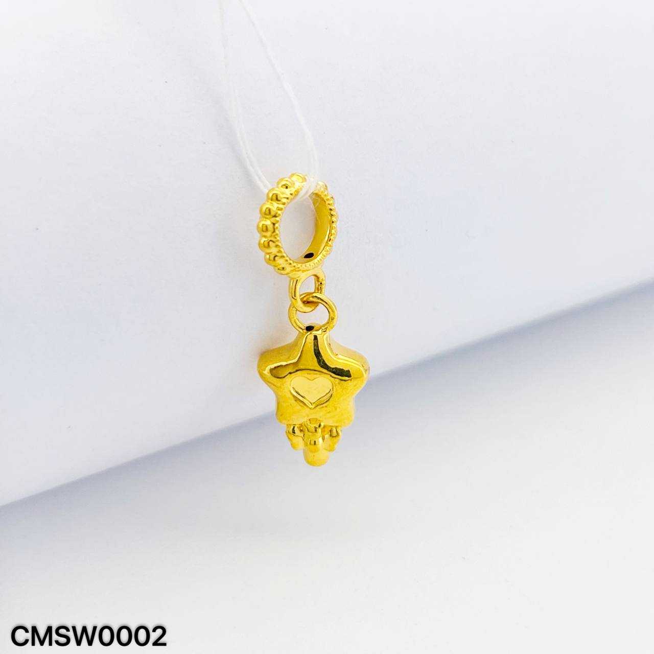 CHARM STAR WAND 硬金星星杖吊坠