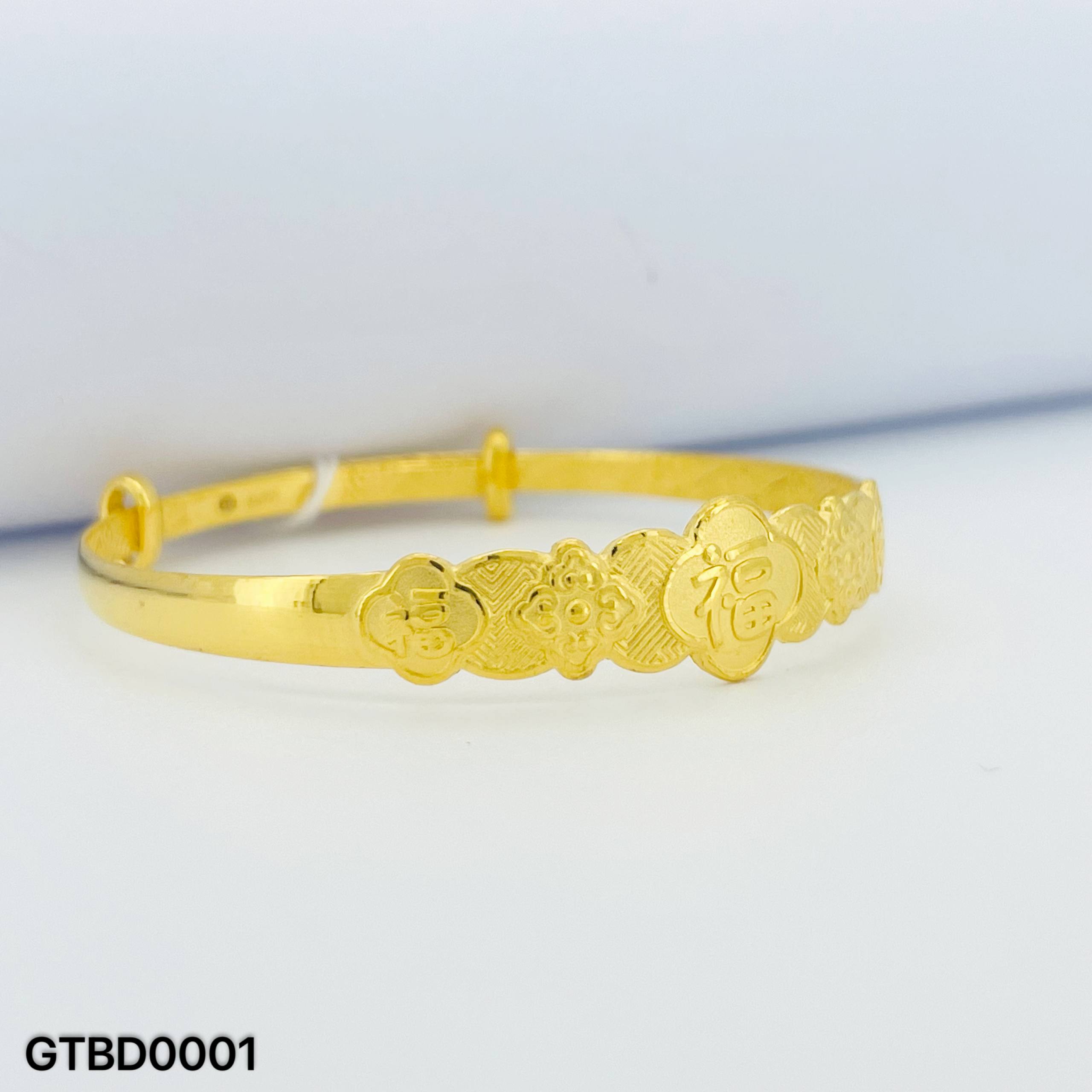 GT BUDAK 足金儿童手镯