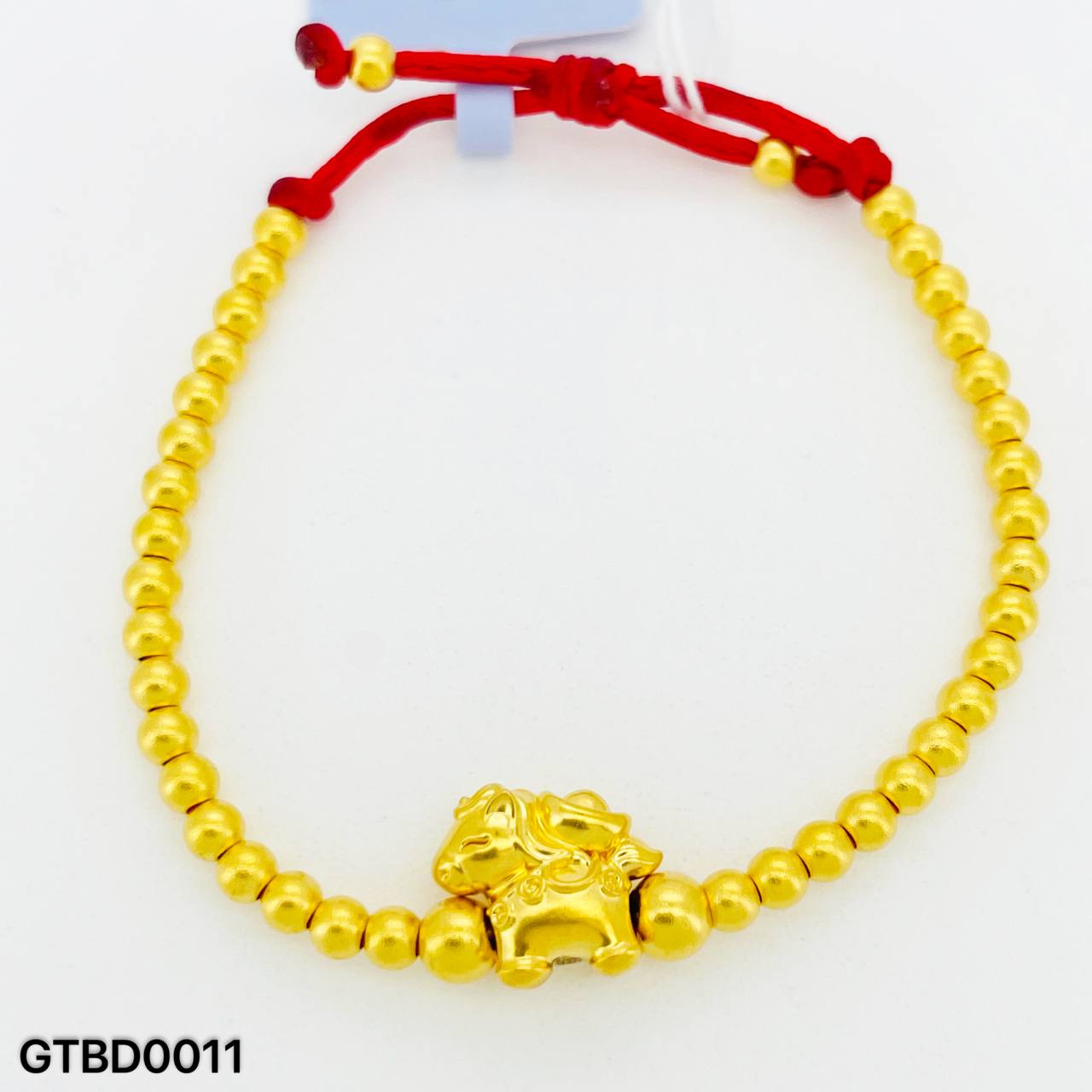 GT BUDAK 足金儿童珠子手镯