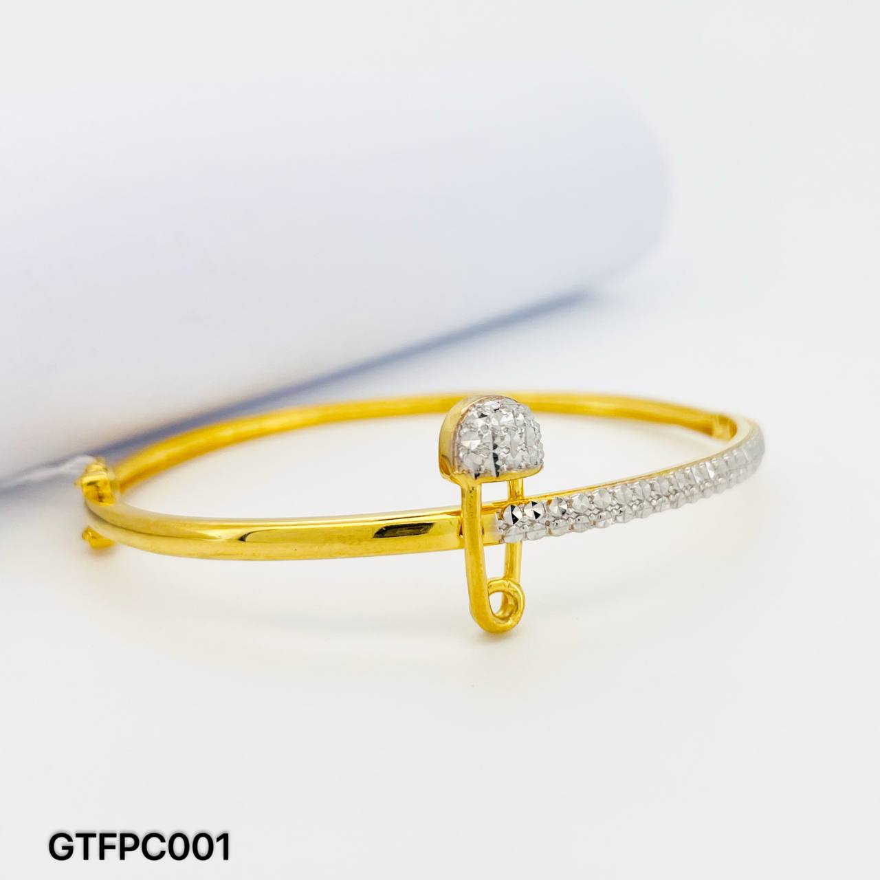 GT FESYEN PAPER CLIP 2C 双色回形针手镯