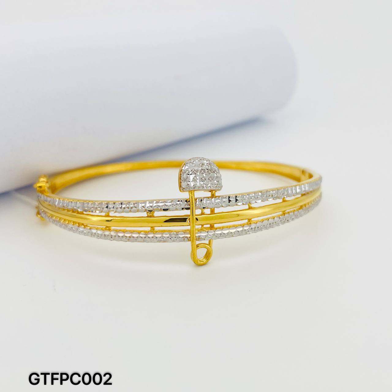 GT FESYEN PAPER CLIP 2C 双色回形针手镯