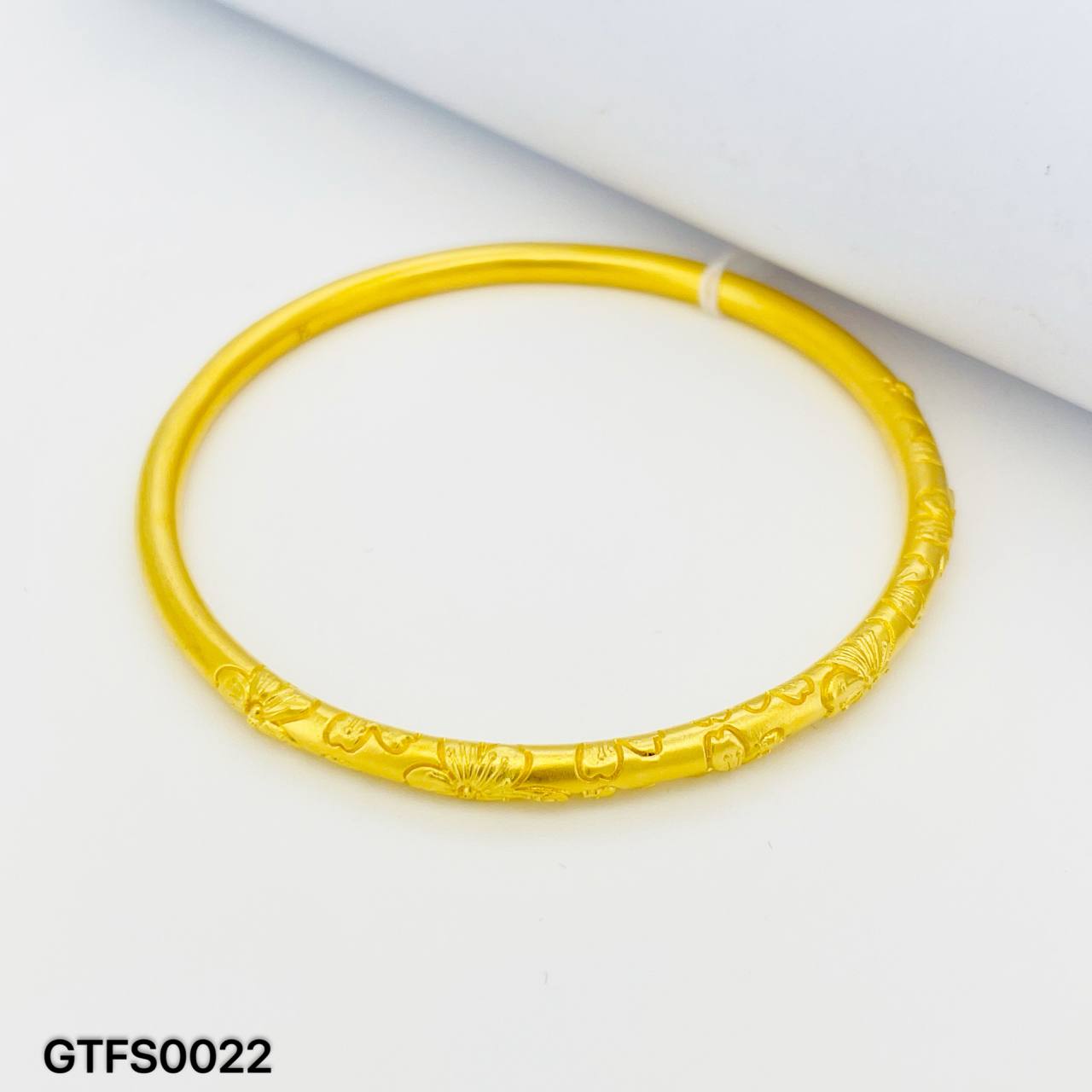 GT FESYEN 足金卷草纹手镯
