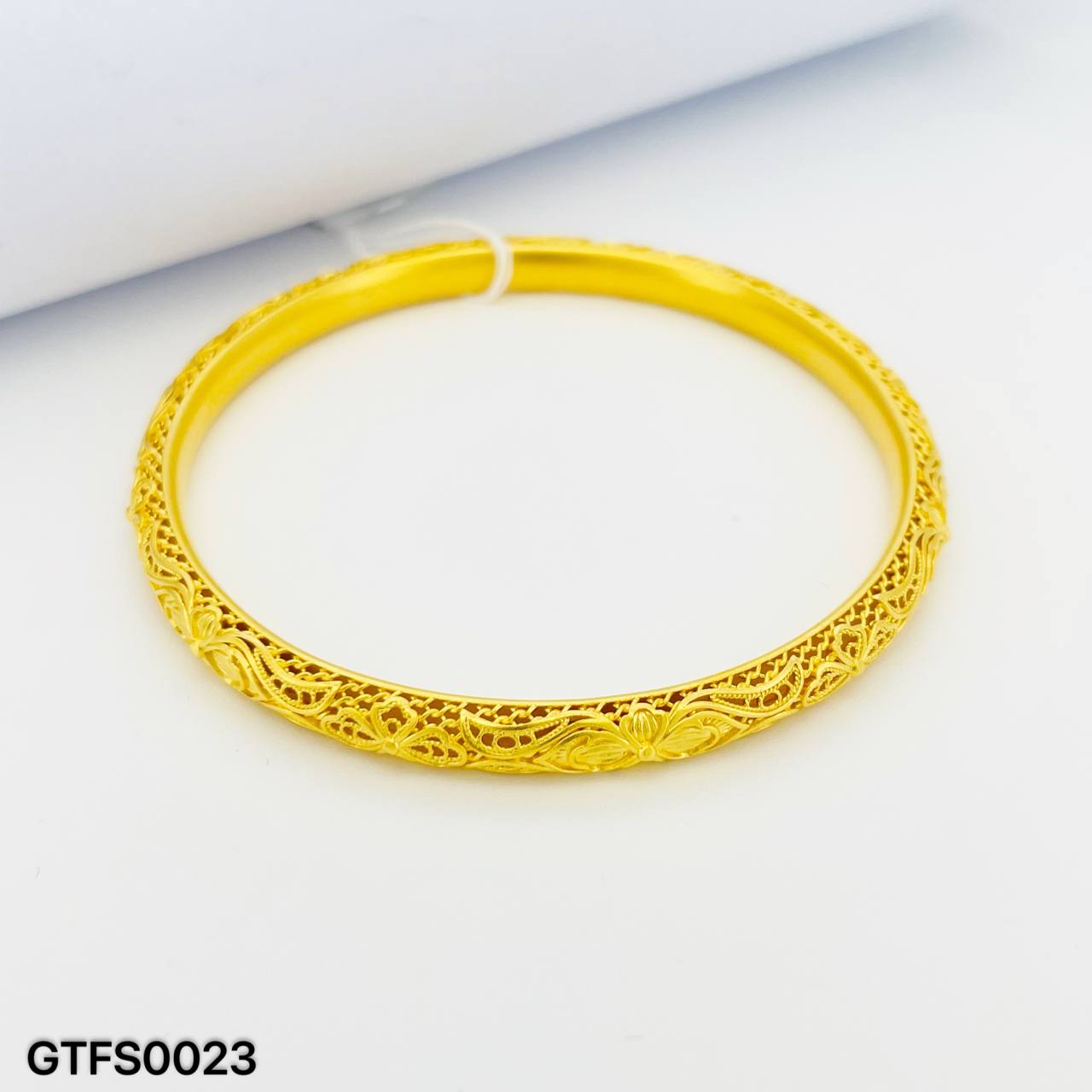 GT FESYEN FLOWER  足金花朵手镯