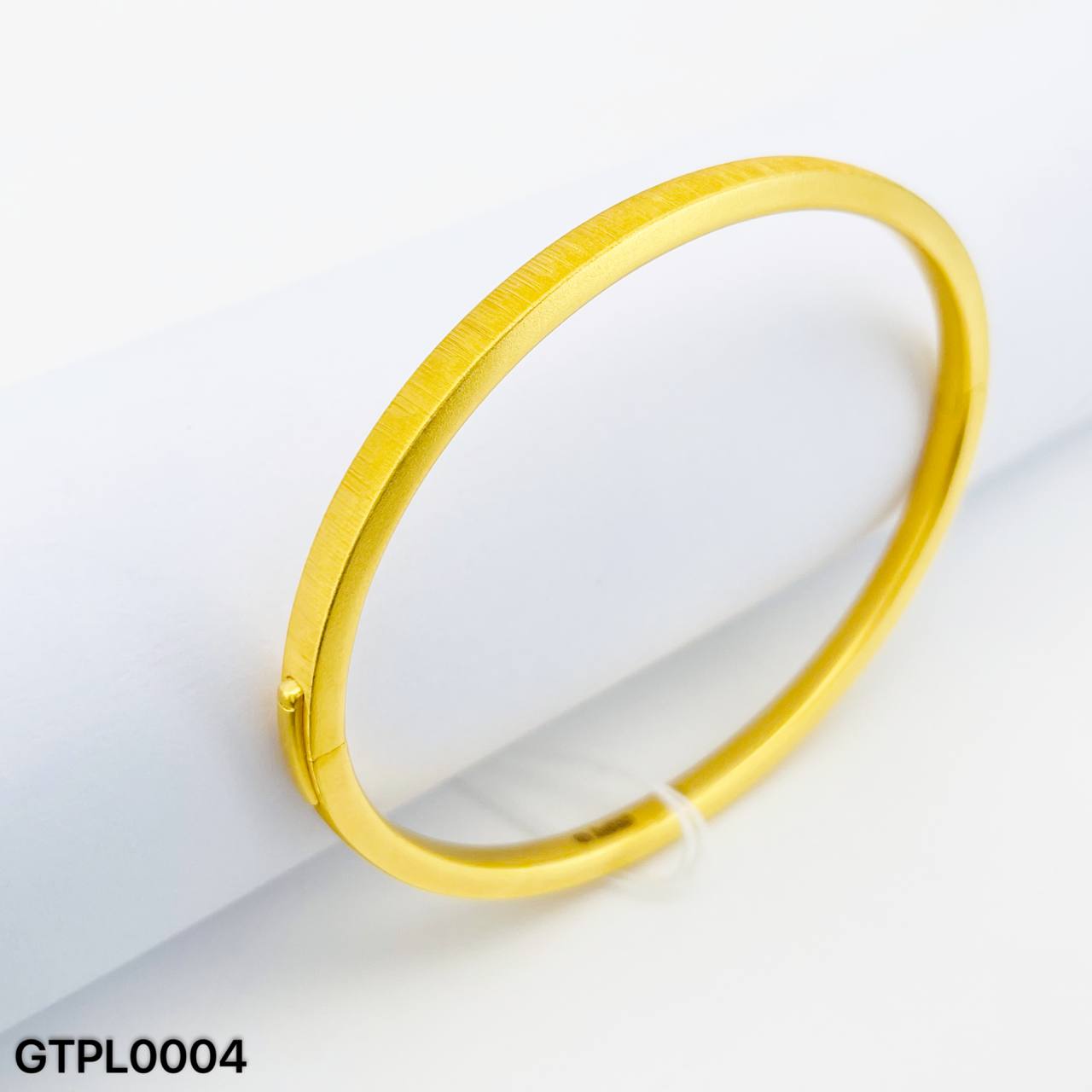 GT PLAIN 足金拉丝手镯