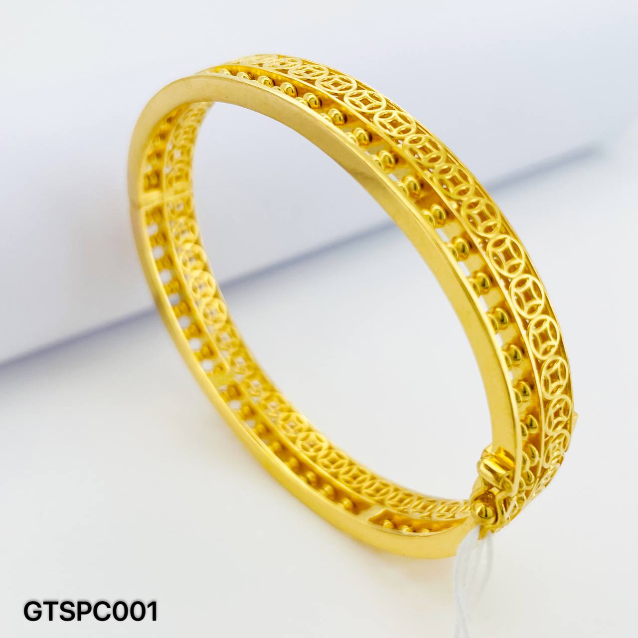 GT SEMPOA COIN 铜钱算盘手镯