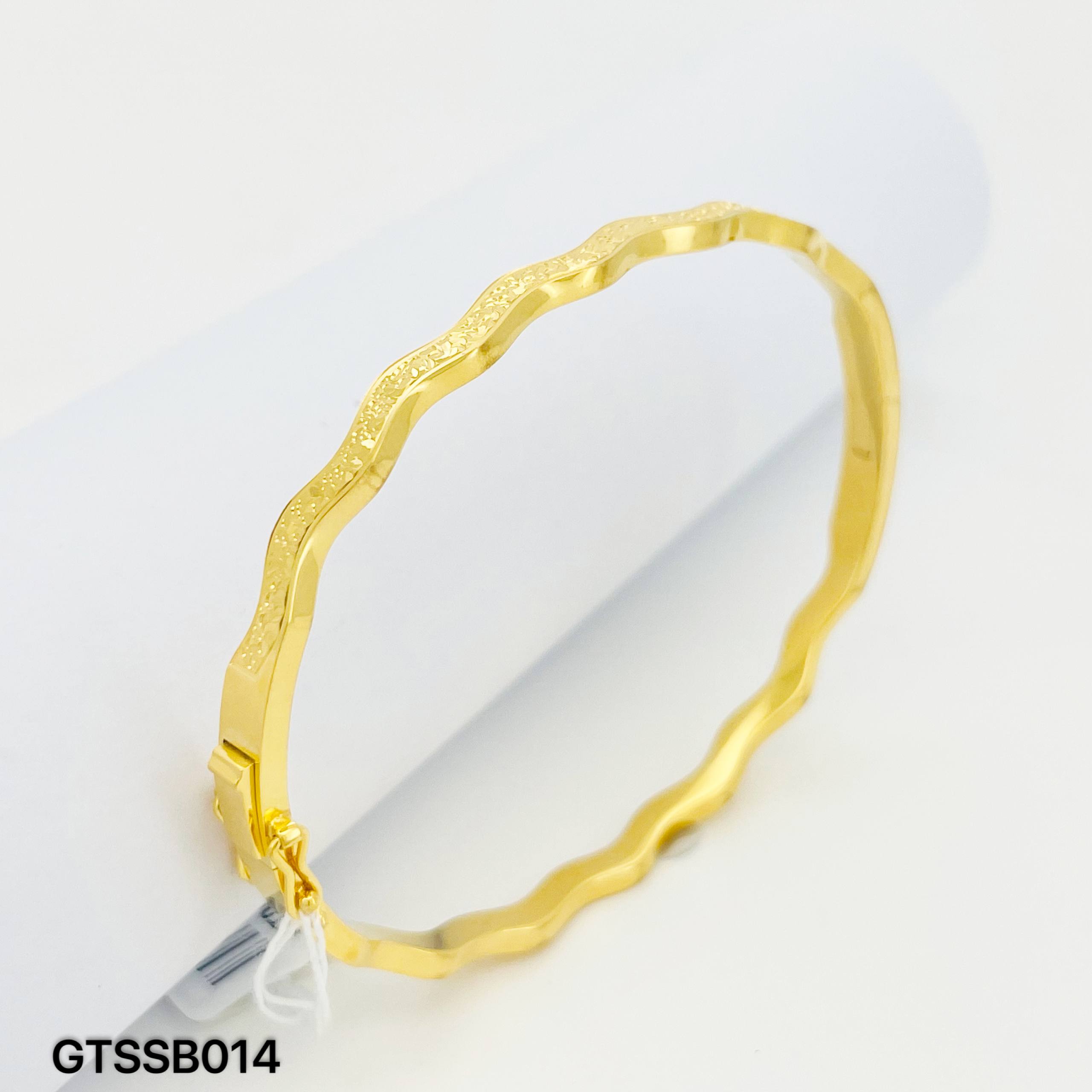 GT FESYEN 波浪碎碎冰手镯