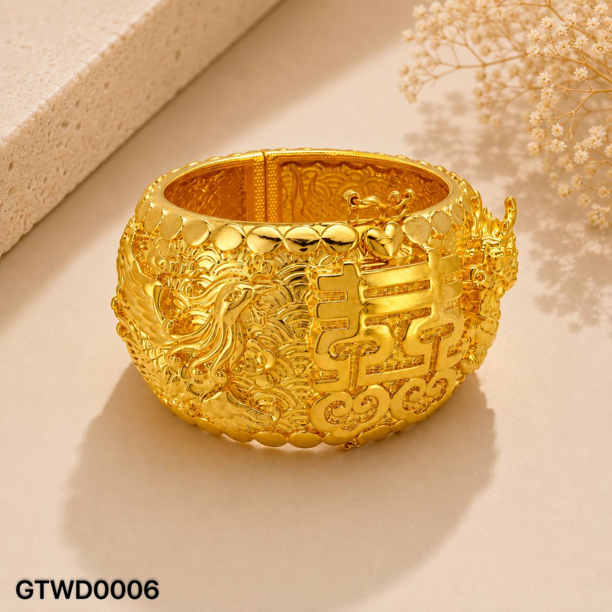GT WEDDING 婚庆四点金手镯