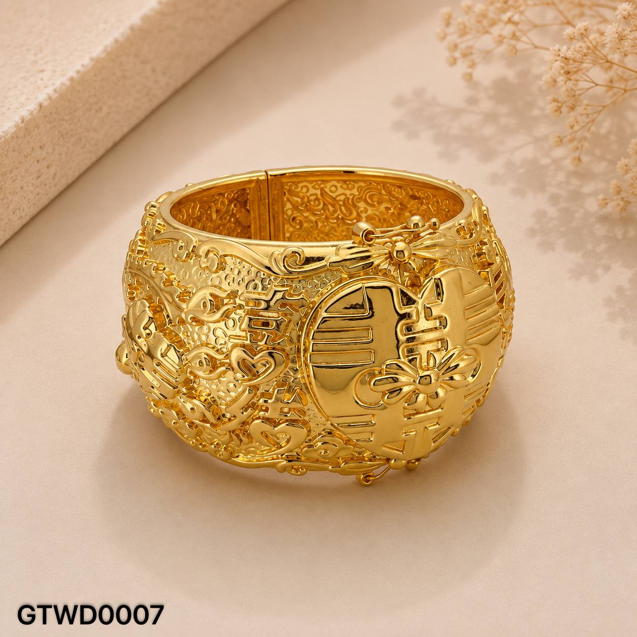 GT WEDDING 婚庆四点金手镯