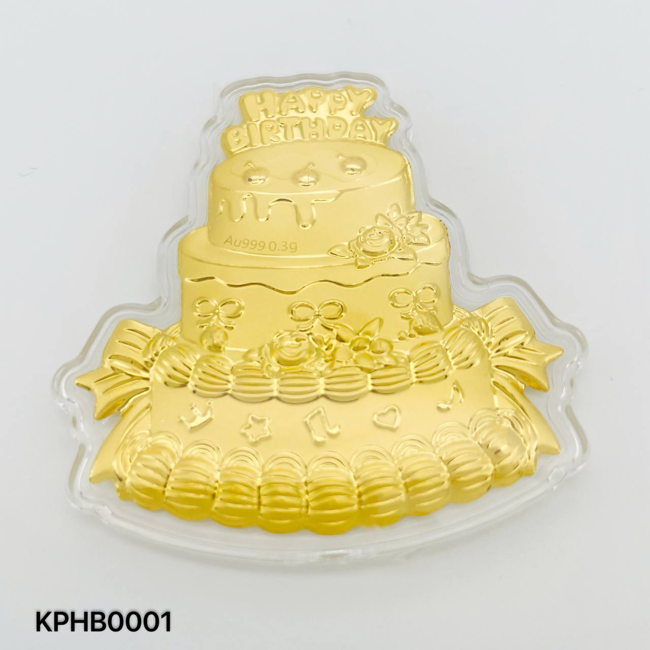 KP HAPPY BIRTHDAY CAKE 生日快乐蛋糕金片