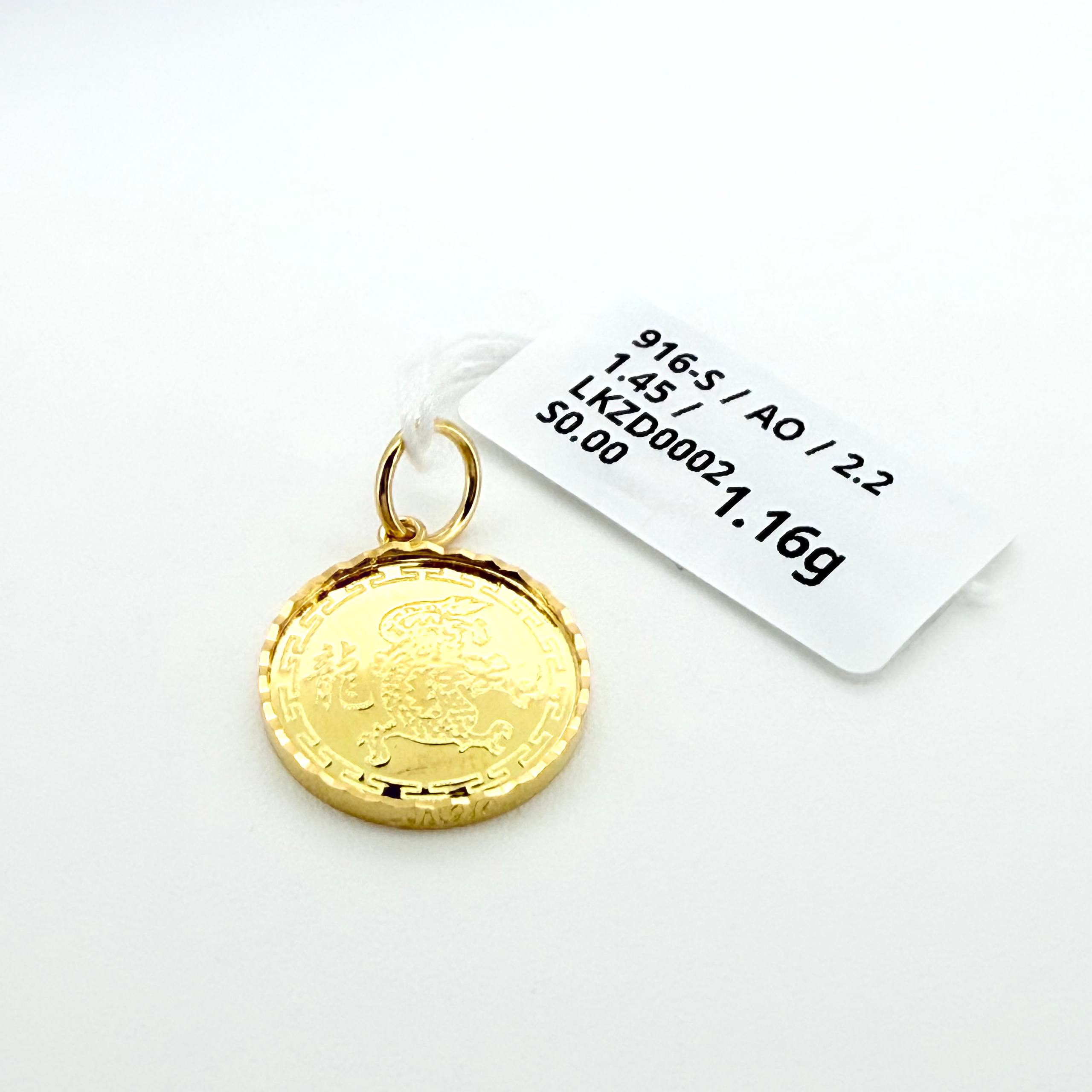 LOKET ZODIAC 福字十二生肖吊坠