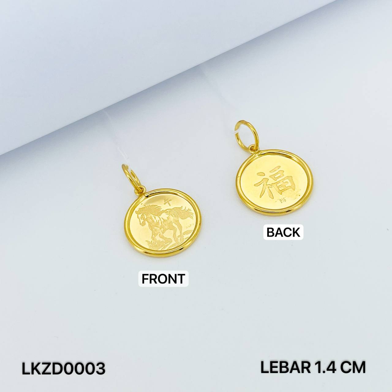 LOKET ZODIAC 福字十二生肖吊坠 thumbnail 4