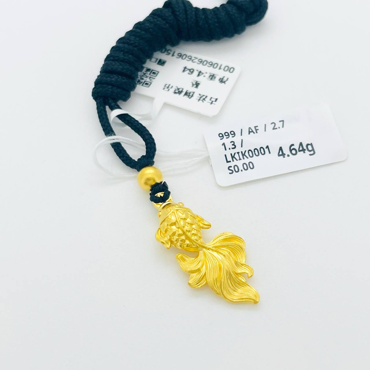 LOKET IKAN 999 金鱼吊坠 thumbnail 2