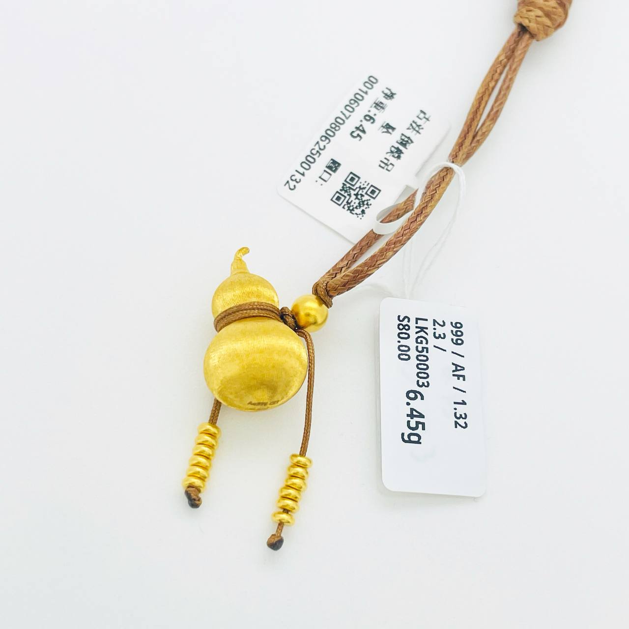 LOKET GOURD 999拉丝葫芦吊坠 thumbnail 7