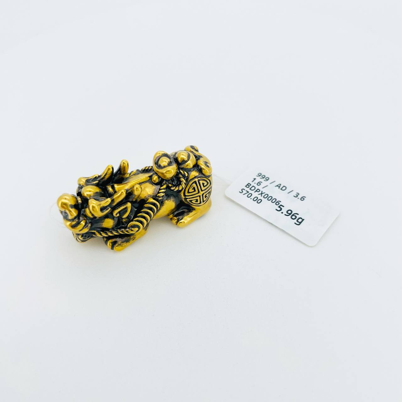BEAD PIXIU 黑金貔貅吊坠 thumbnail 4