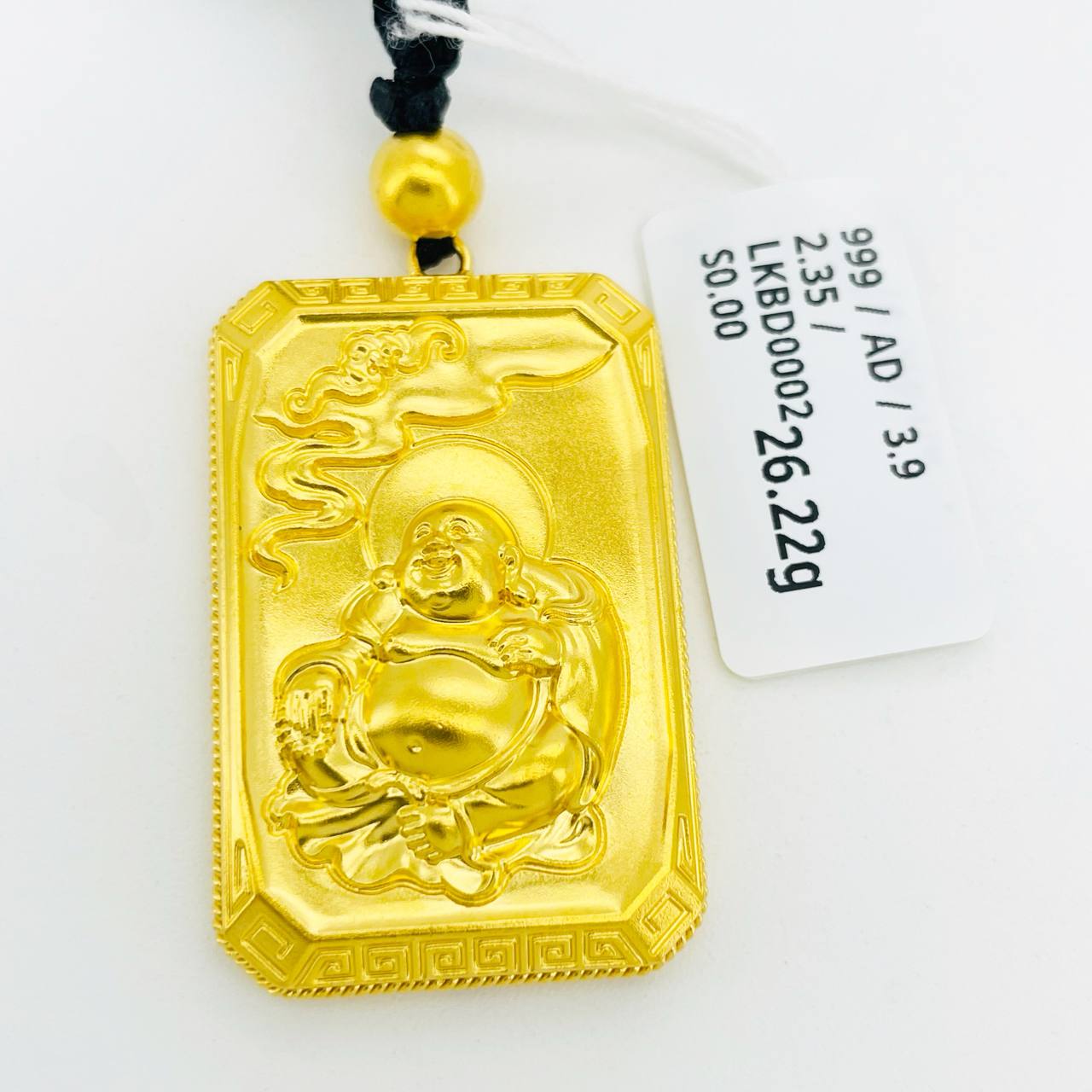 LOKET BUDDHA 999 弥勒佛(笑佛)吊坠