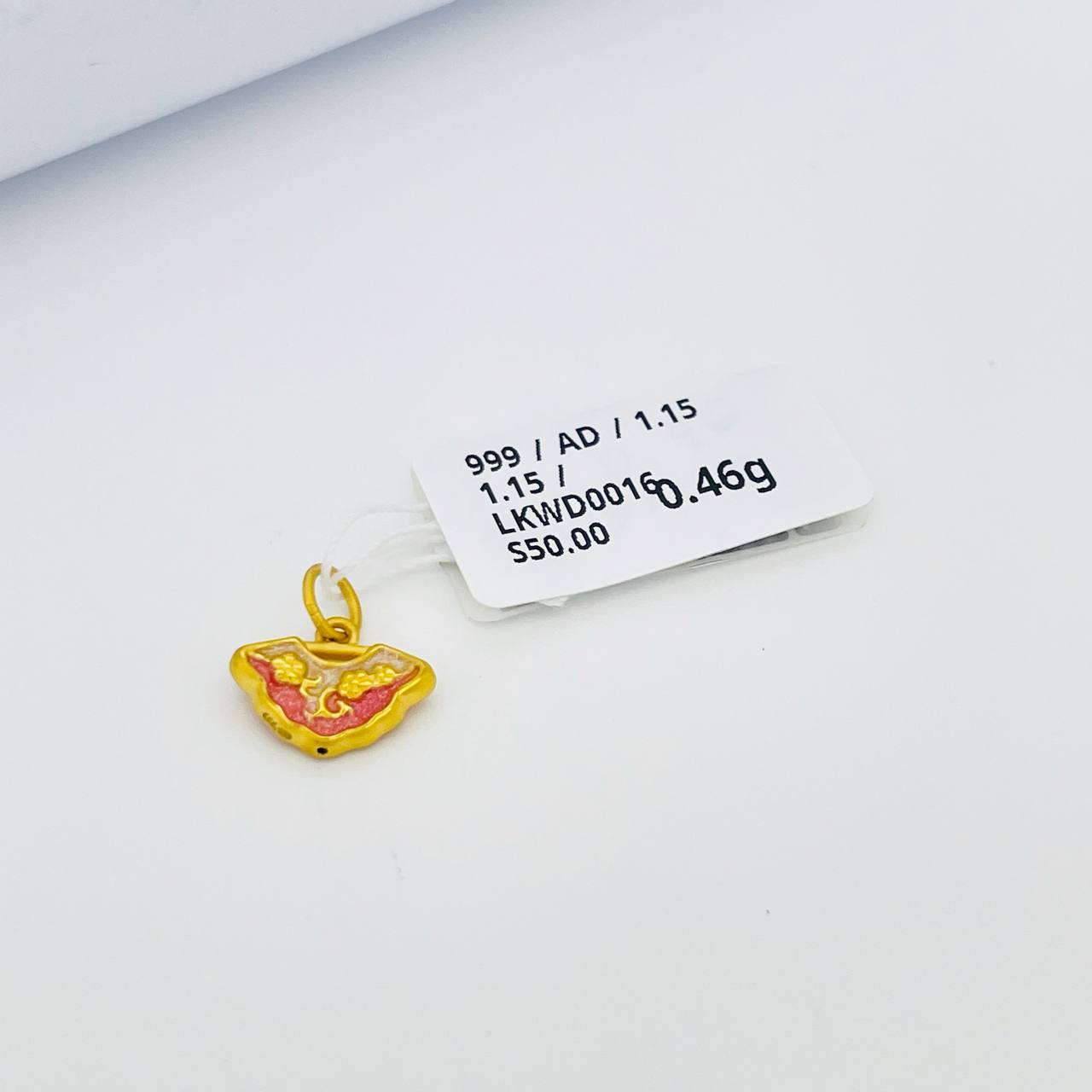 LOKET WEDDING 足金婚庆九宝吊坠系列