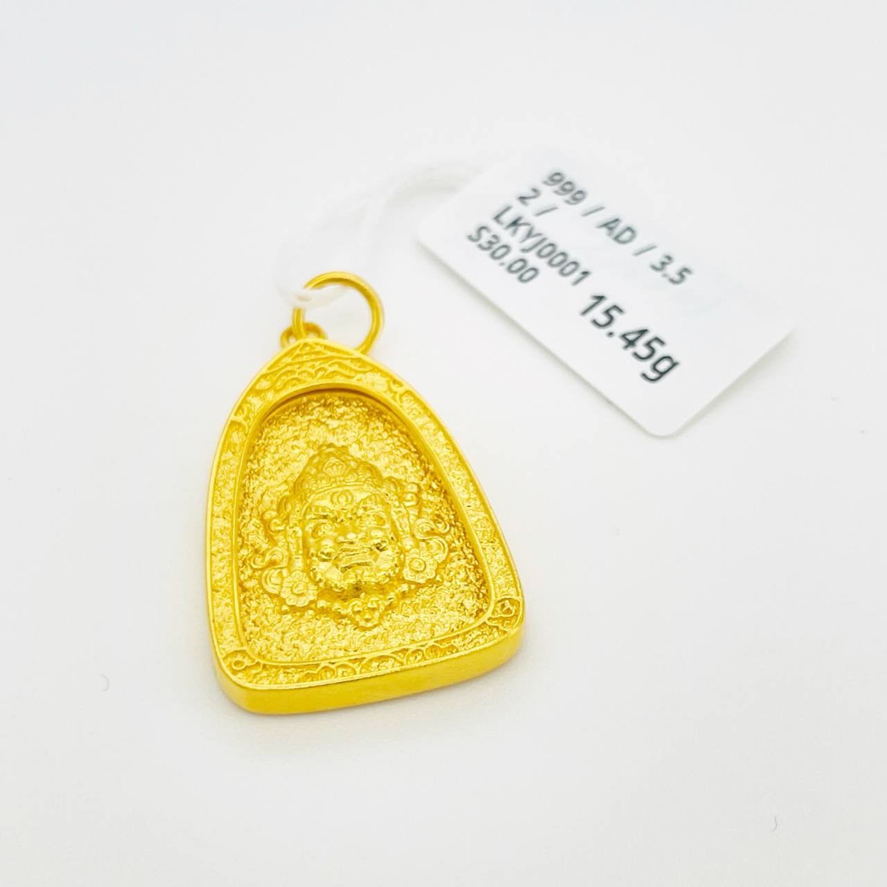 LOKET YELLOW JAMBHALA 黄财神吊坠