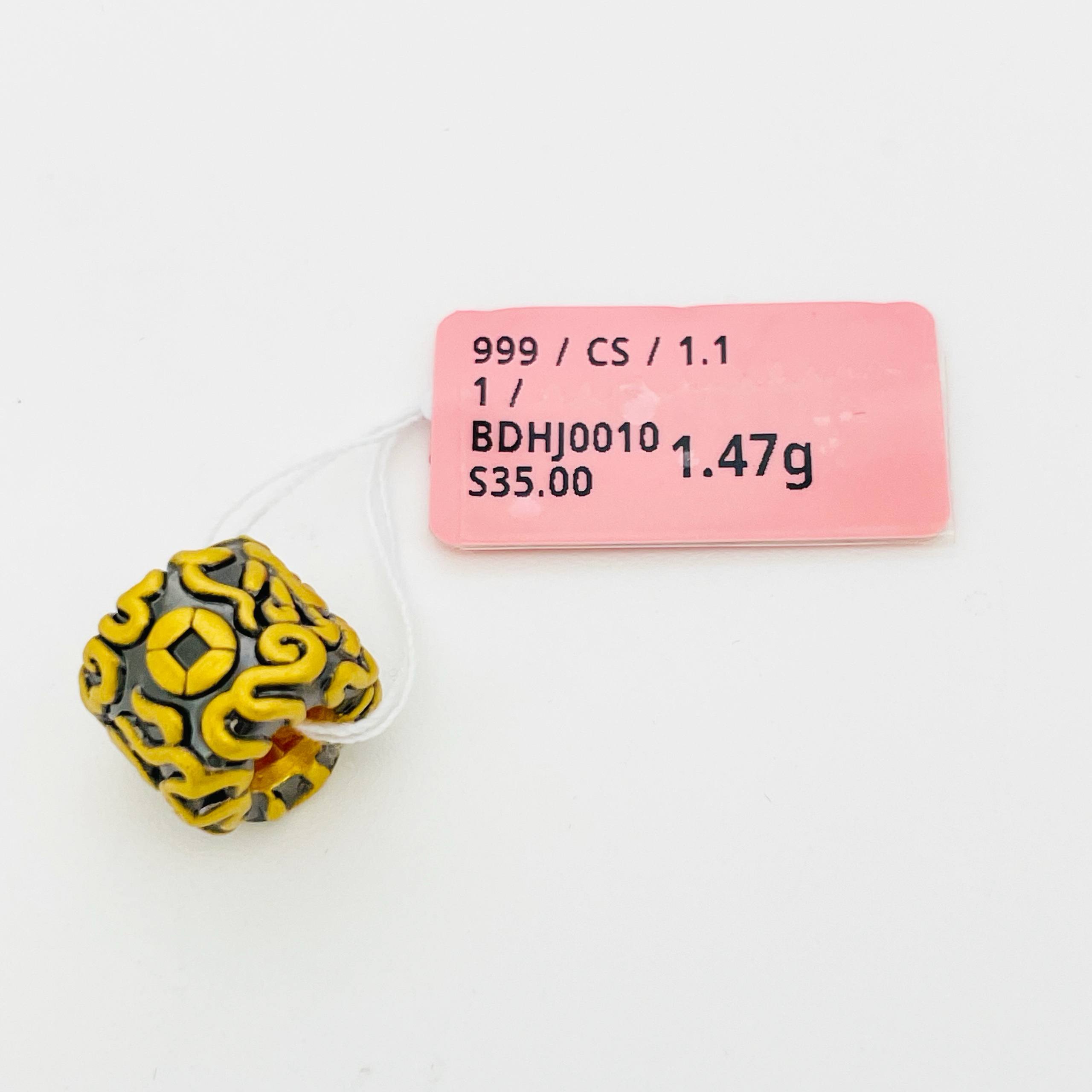 BEAD FESYEN 黑金隔离珠 thumbnail 2