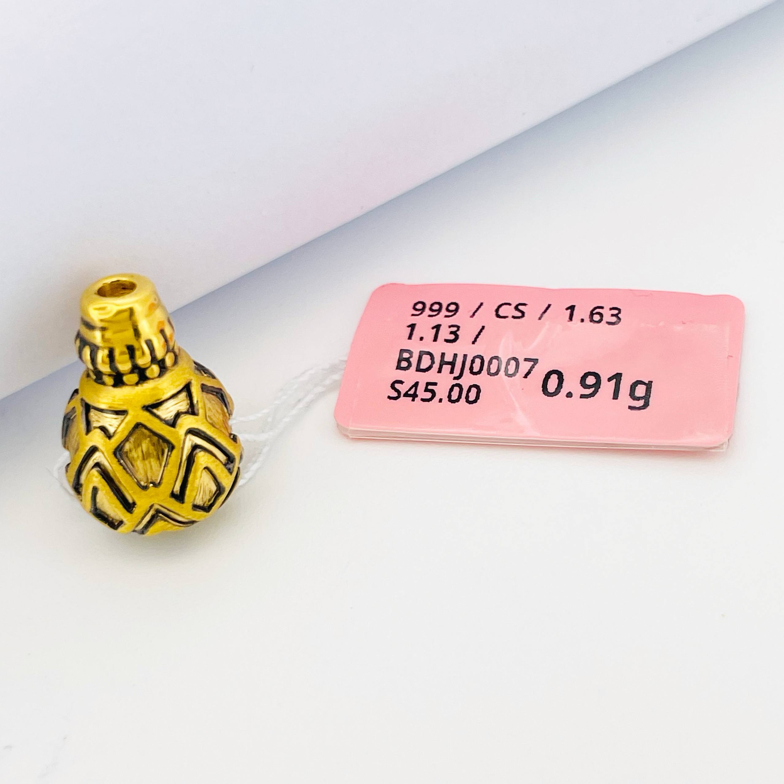 BEAD FESYEN 黑金隔离珠