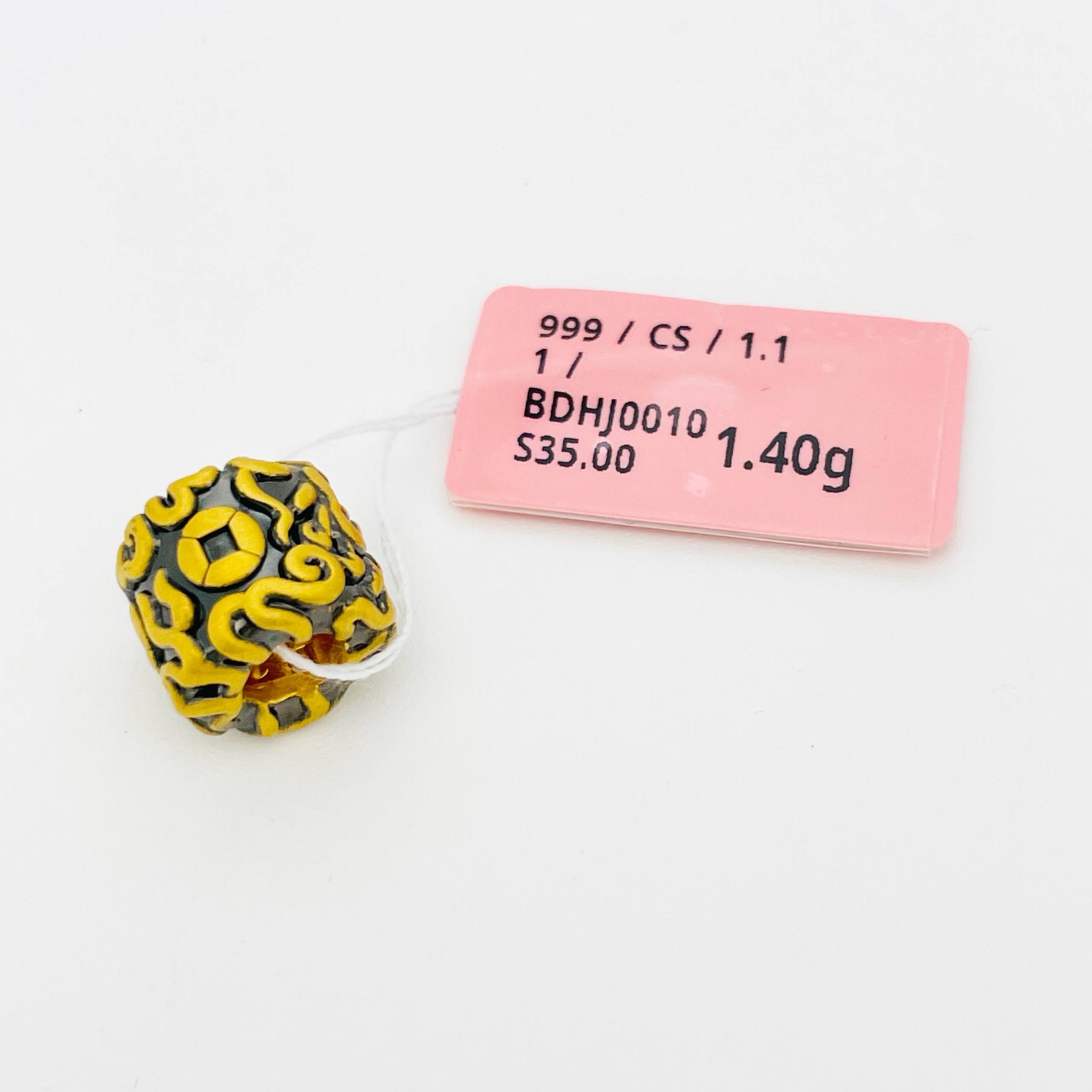 BEAD FESYEN 黑金隔离珠