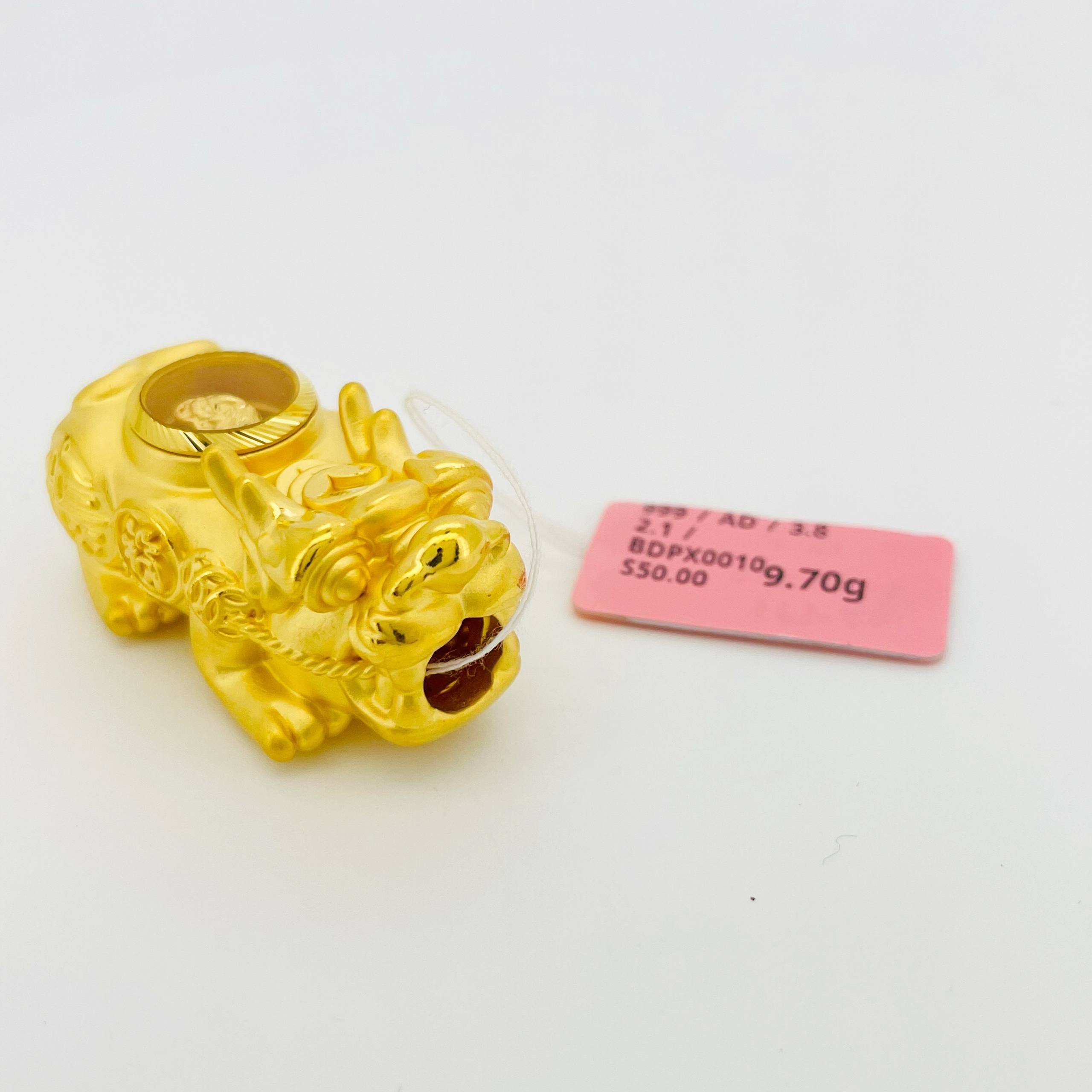 BEAD PIXIU SPIN 旋转貔貅吊坠 thumbnail 23