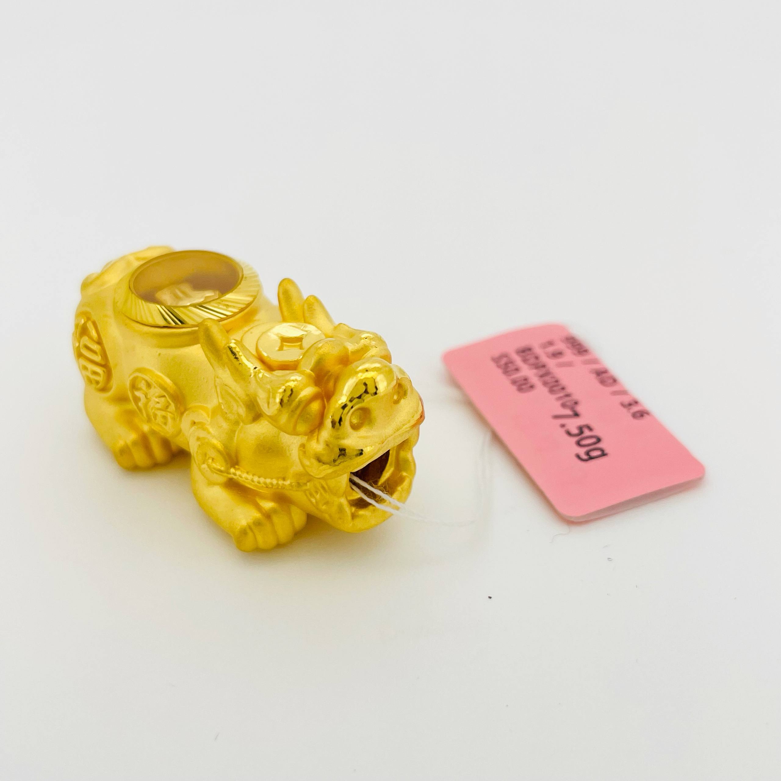 BEAD PIXIU SPIN 旋转貔貅吊坠 thumbnail 6