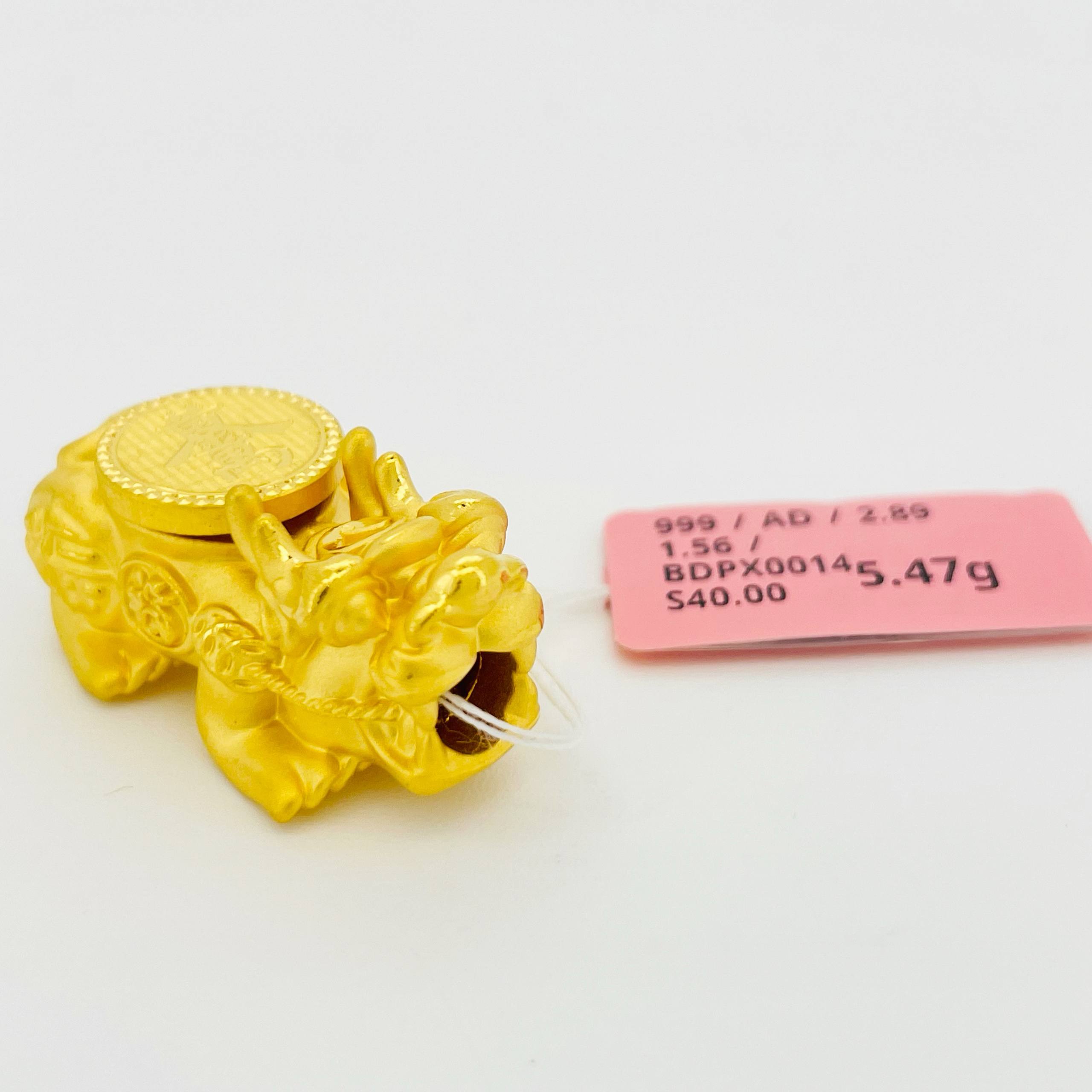 BEAD PIXIU SPIN 旋转貔貅吊坠 thumbnail 20