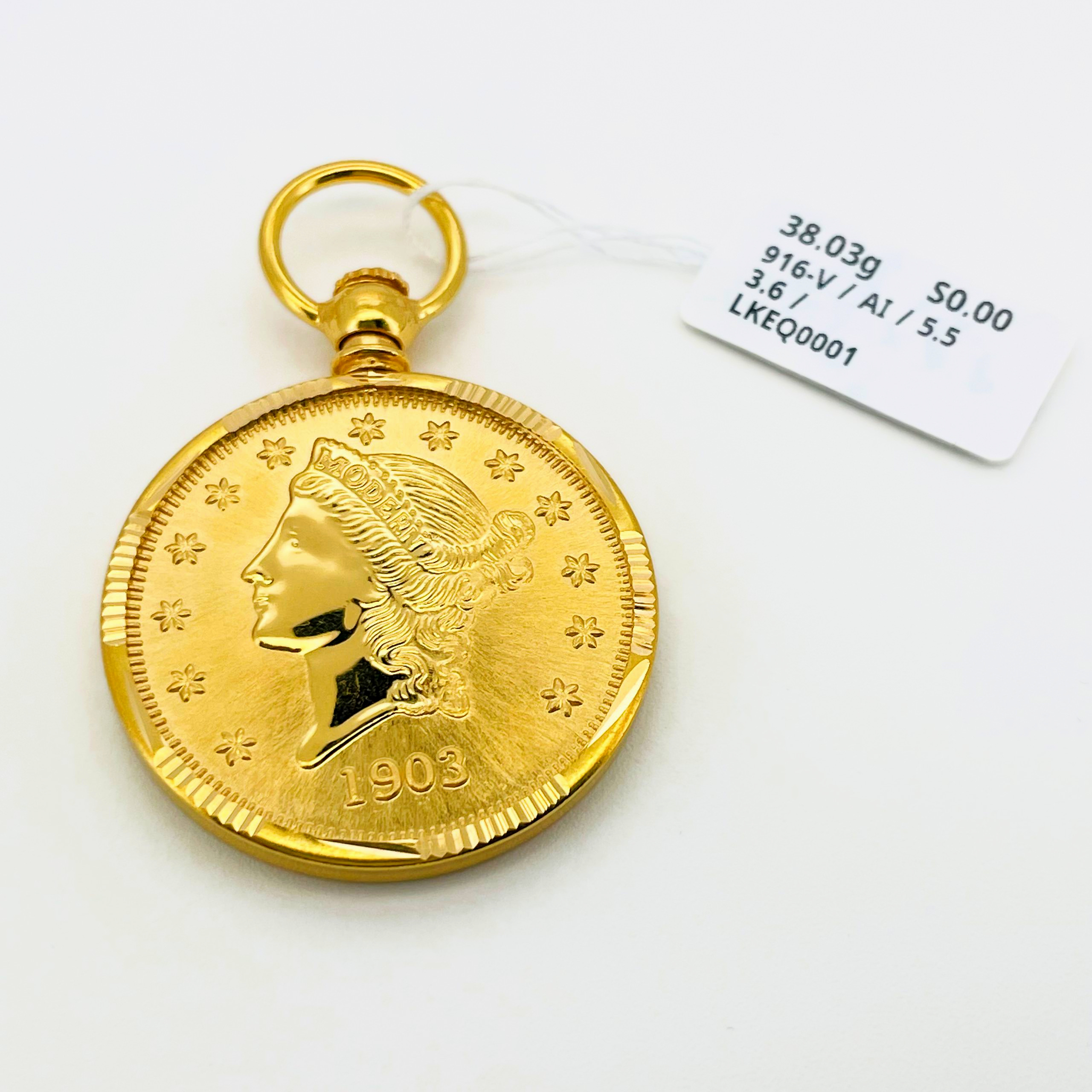 LOKET EAGLE QUEEN 英女皇吊坠