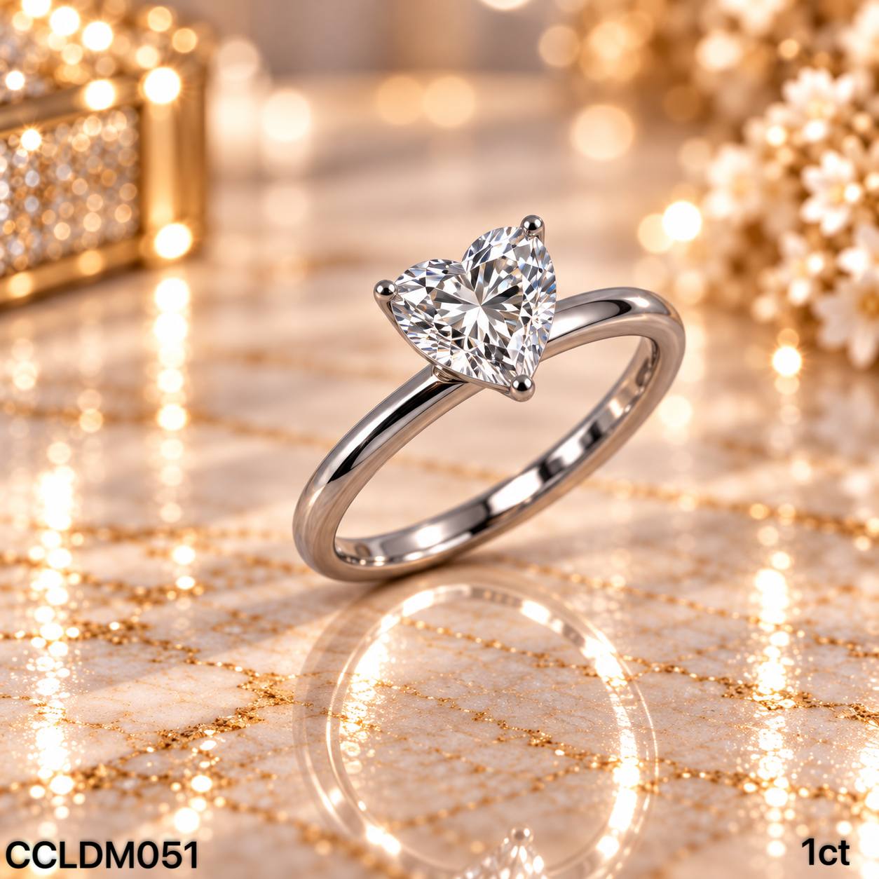 CC LAB GROWN DIAMOND 经典款三爪培育钻戒 thumbnail 14