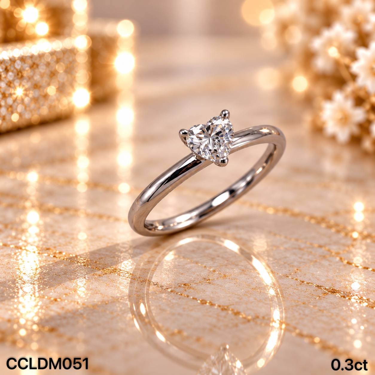 CC LAB GROWN DIAMOND 经典款三爪培育钻戒 thumbnail 8