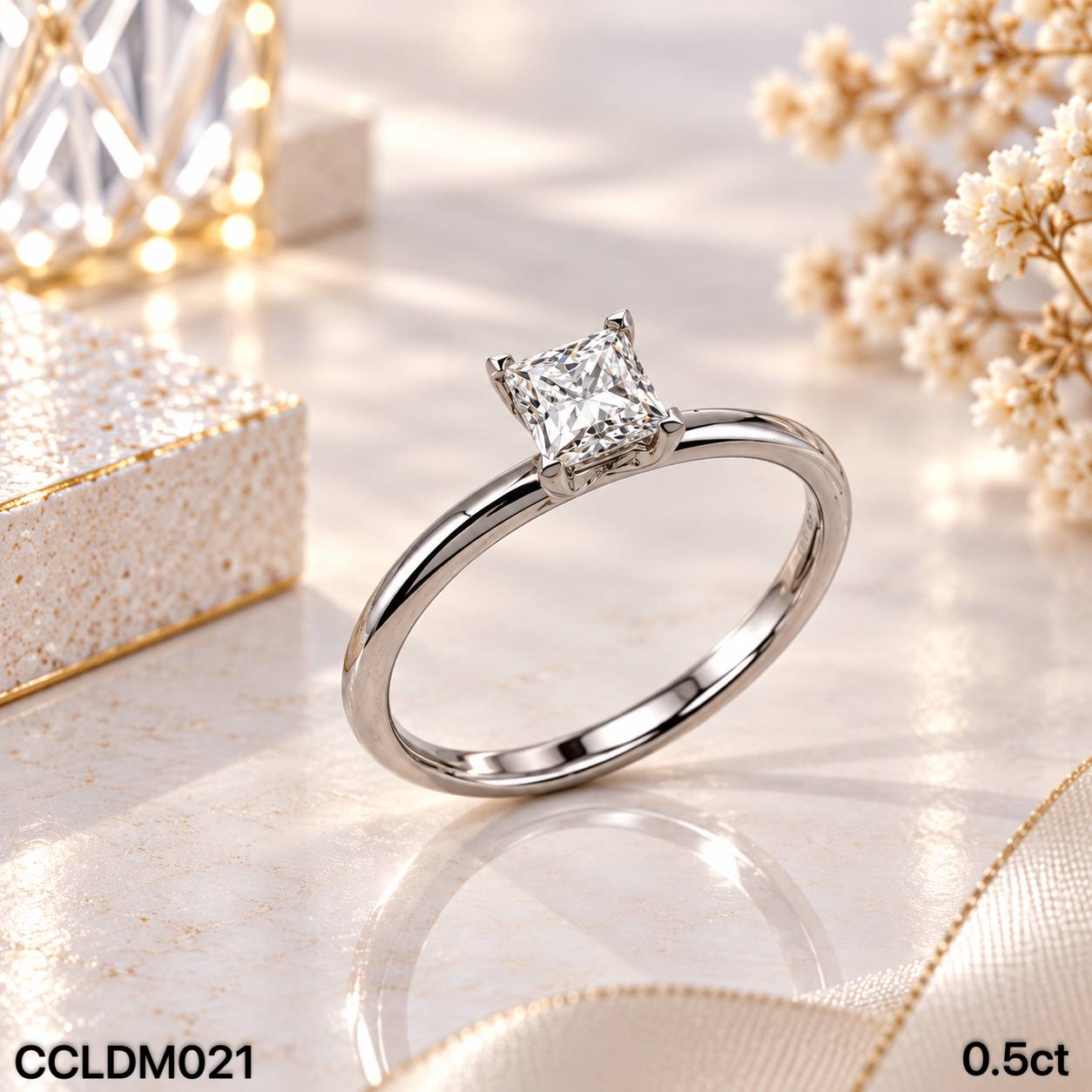 CC LAB GROWN DIAMOND 经典款四爪培育钻戒 thumbnail 10