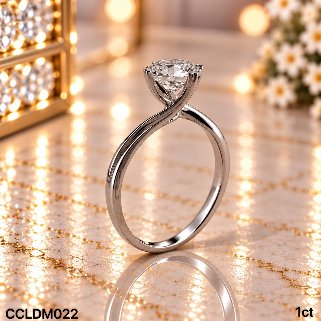 CC LAB GROWN DIAMOND 经典款四爪培育钻戒 thumbnail 5