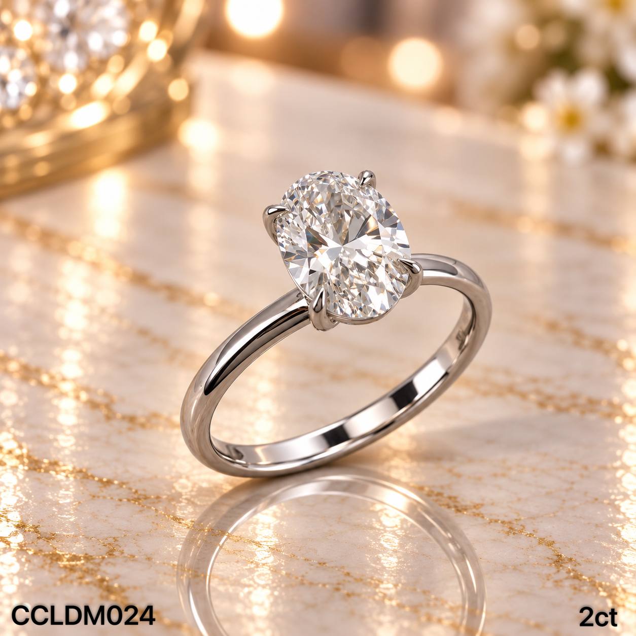 CC LAB GROWN DIAMOND 经典款四爪培育钻戒 thumbnail 15