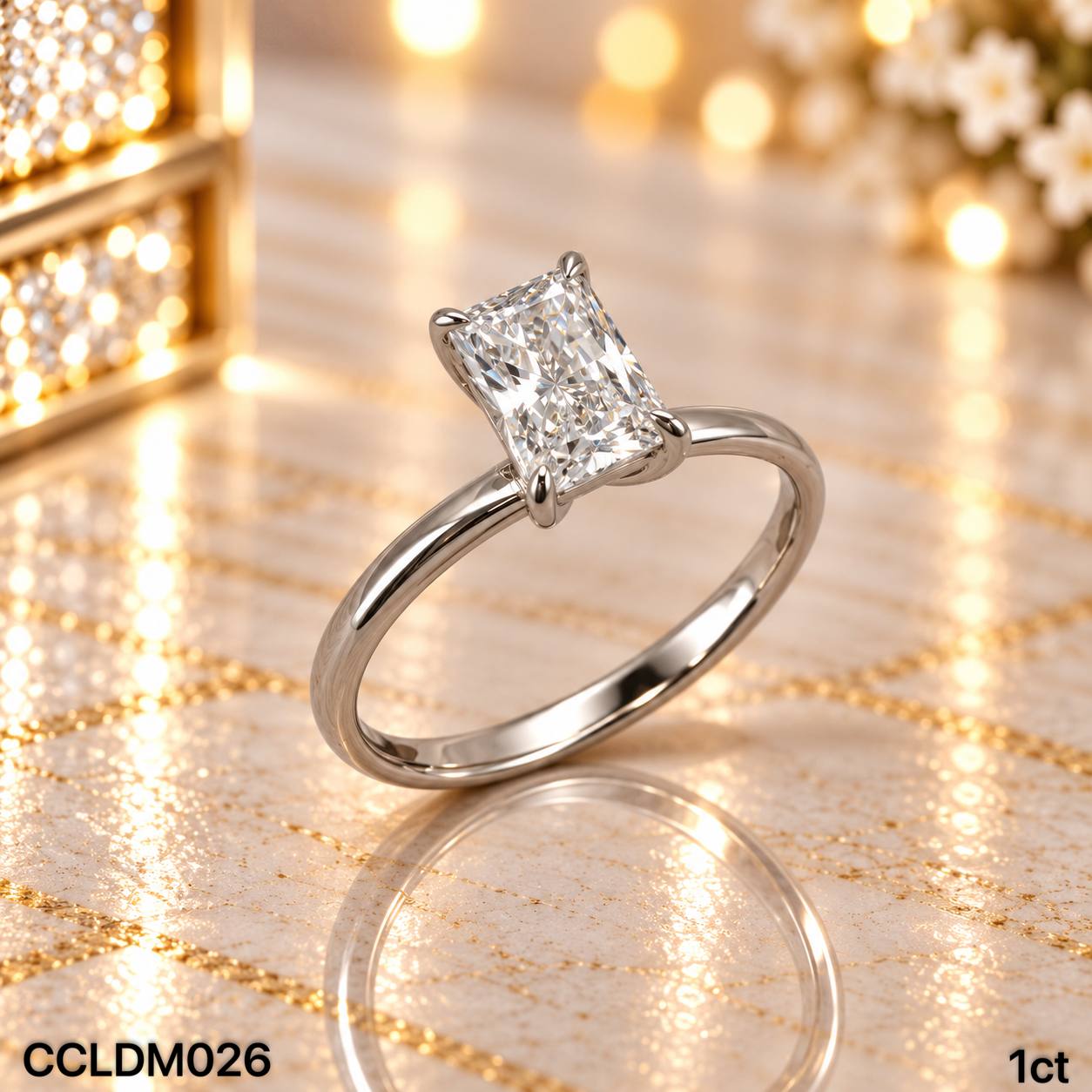 CC LAB GROWN DIAMOND 经典款四爪培育钻戒