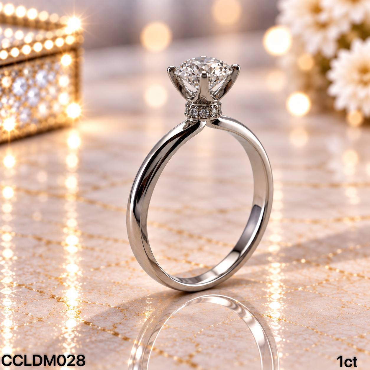 CC LAB GROWN DIAMOND 经典款四爪培育钻戒 thumbnail 9