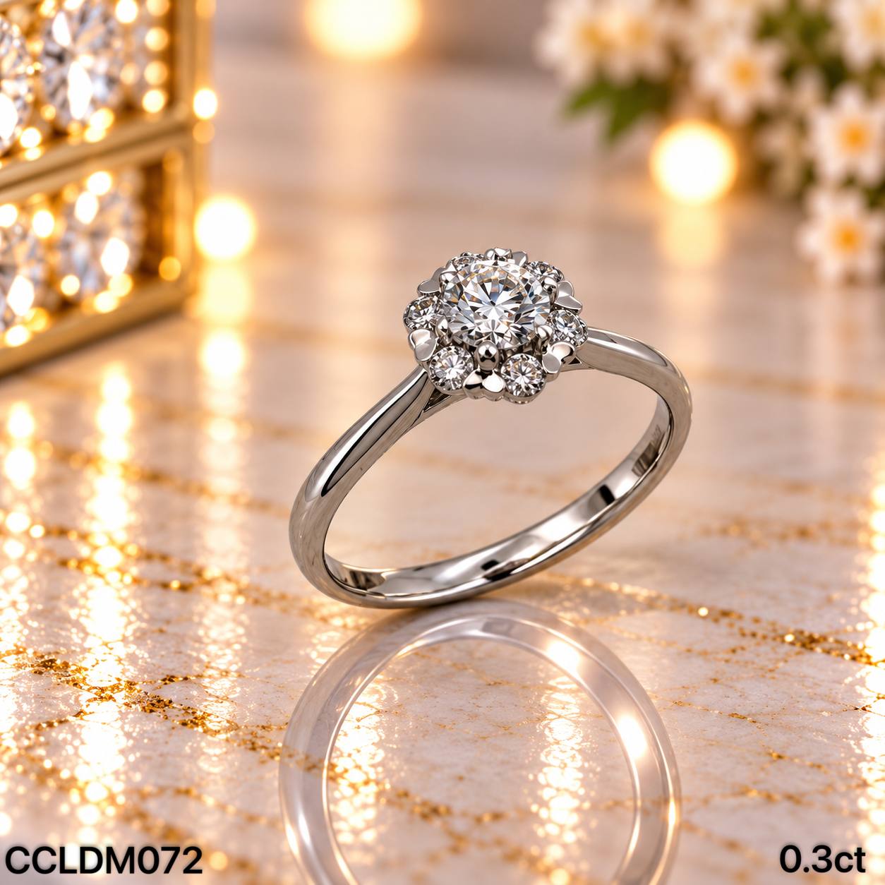 CC LAB GROWN DIAMOND 经典款六爪培育钻戒 thumbnail 10