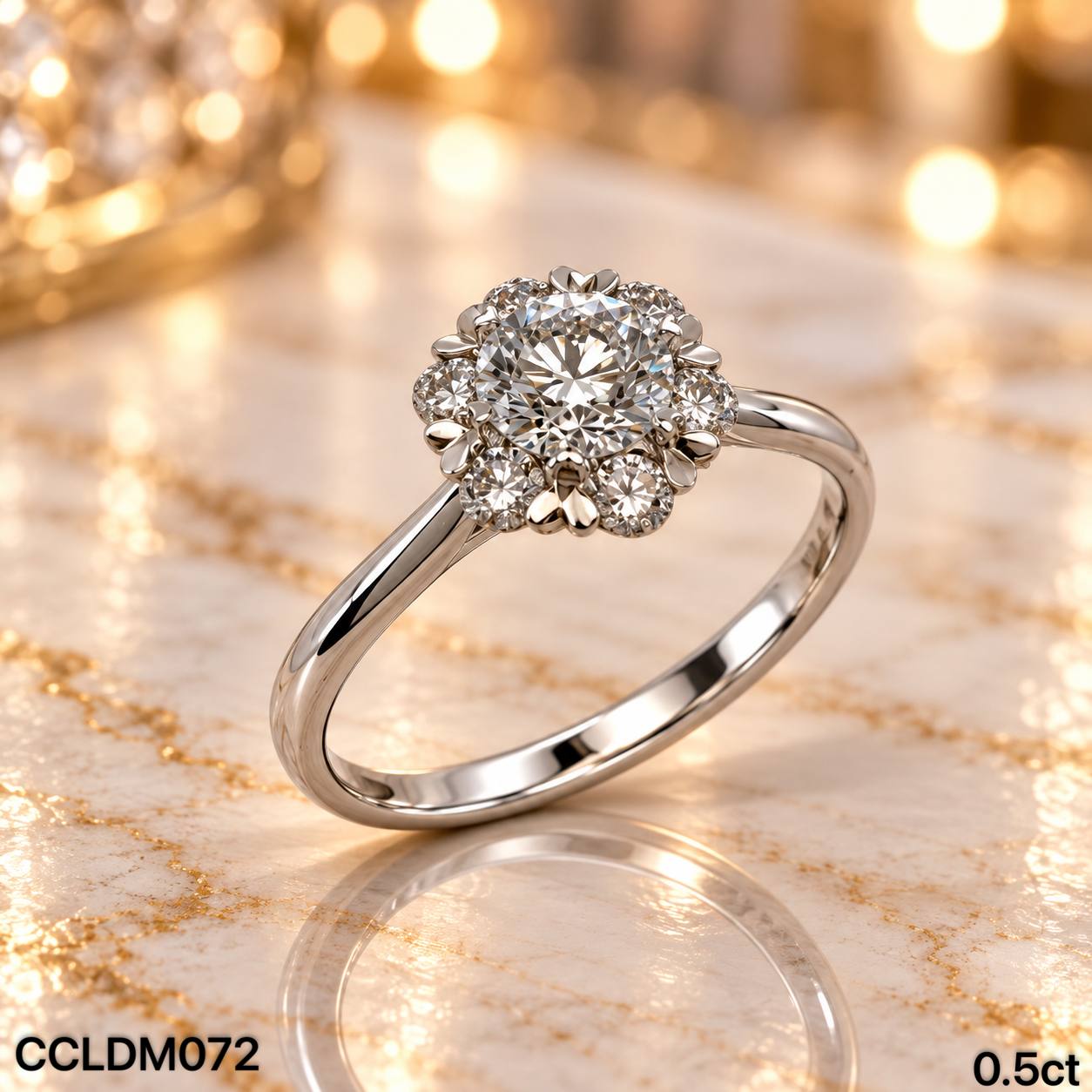 CC LAB GROWN DIAMOND 经典款六爪培育钻戒 thumbnail 13