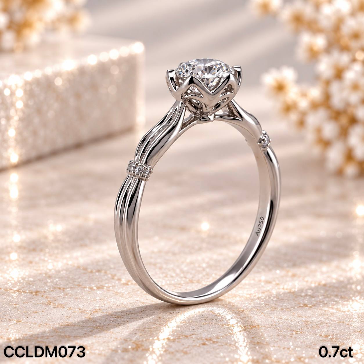 CC LAB GROWN DIAMOND 经典款六爪培育钻戒