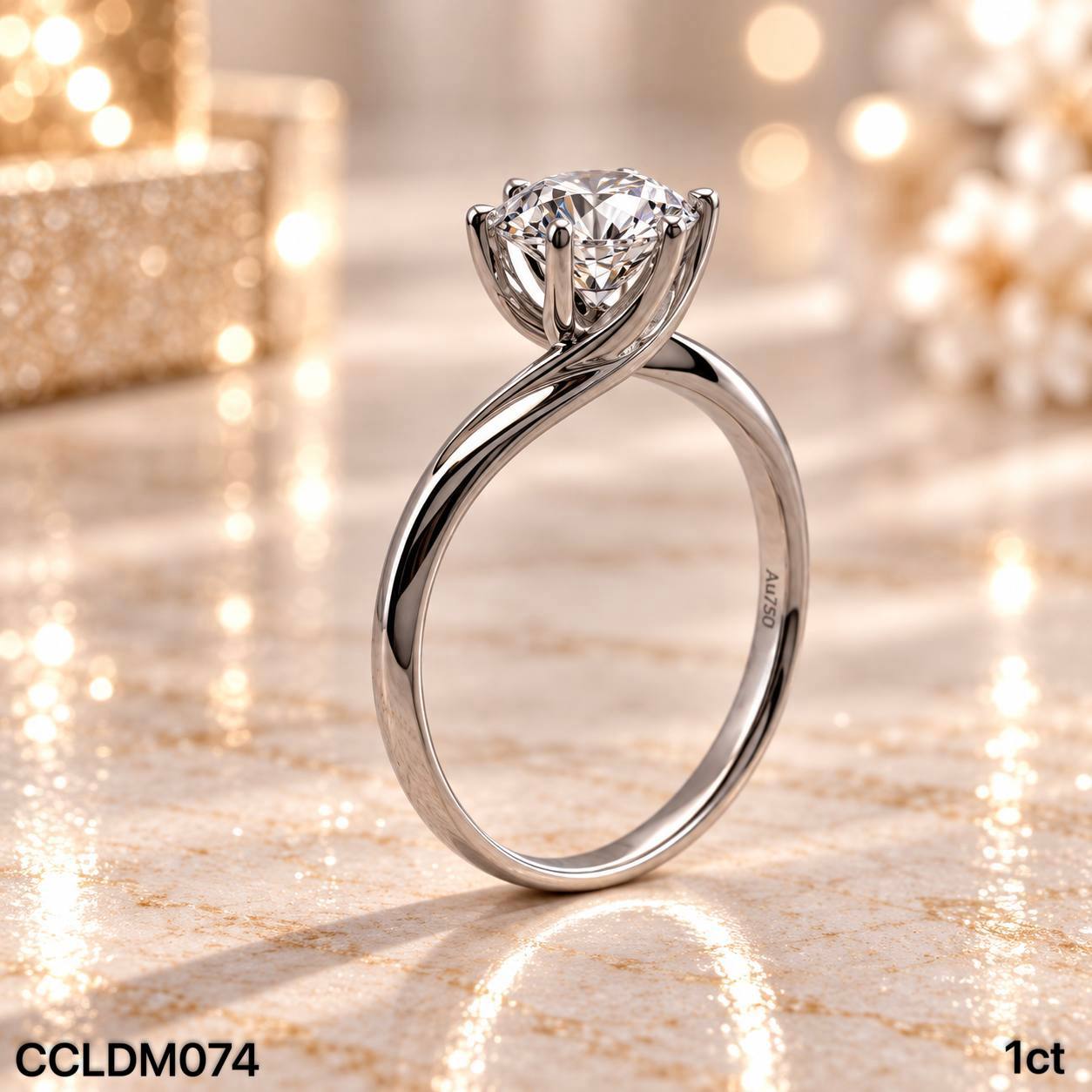 CC LAB GROWN DIAMOND 经典款六爪培育钻戒 thumbnail 13