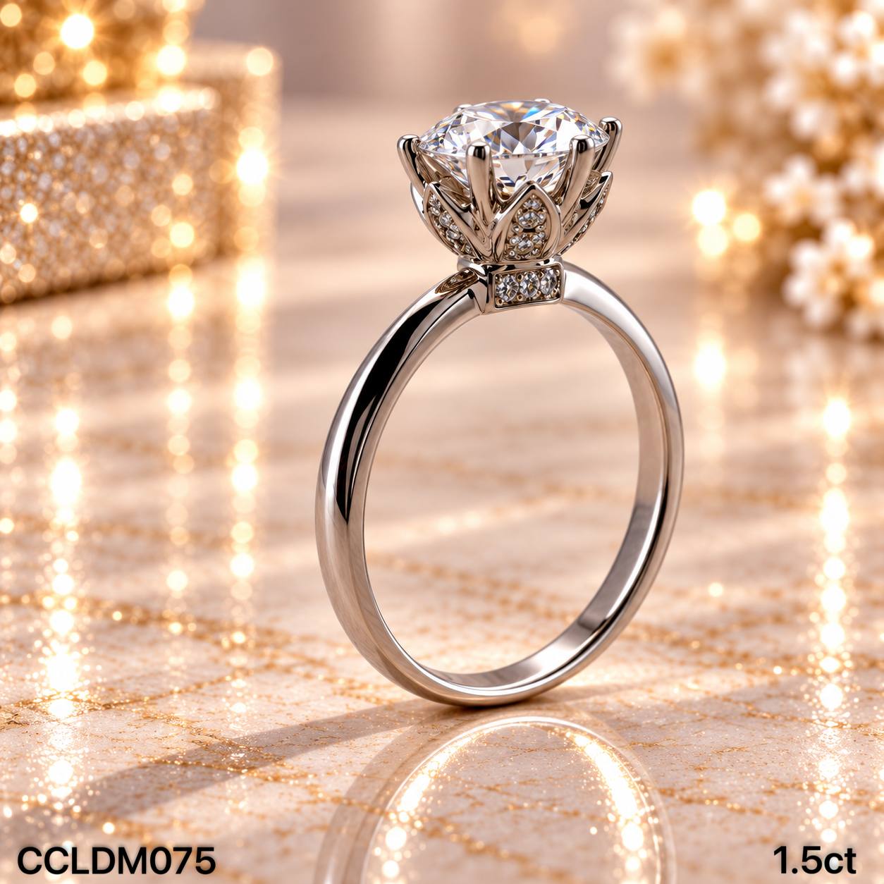 CC LAB GROWN DIAMOND 经典款六爪培育钻戒 thumbnail 24