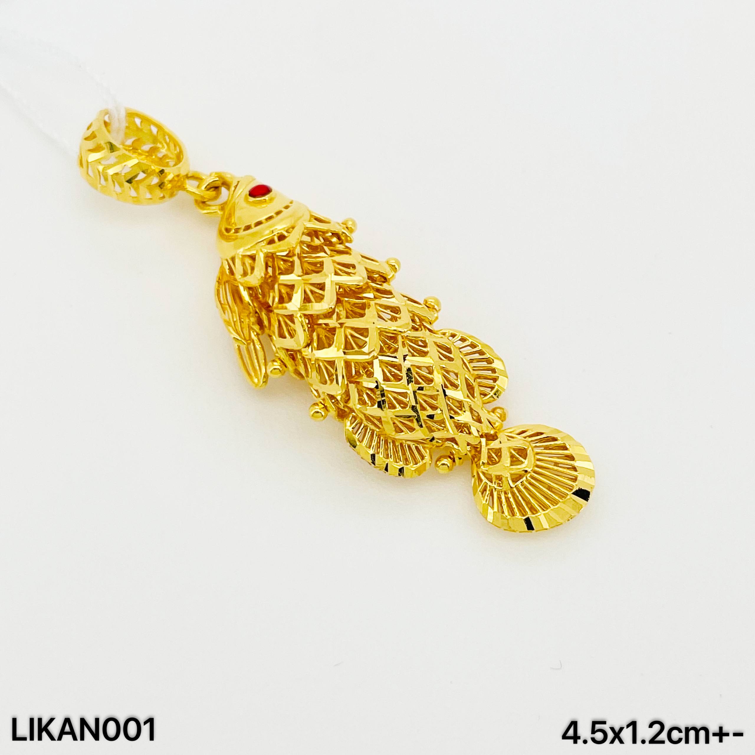 LOKET IKAN 年年有余吊坠
