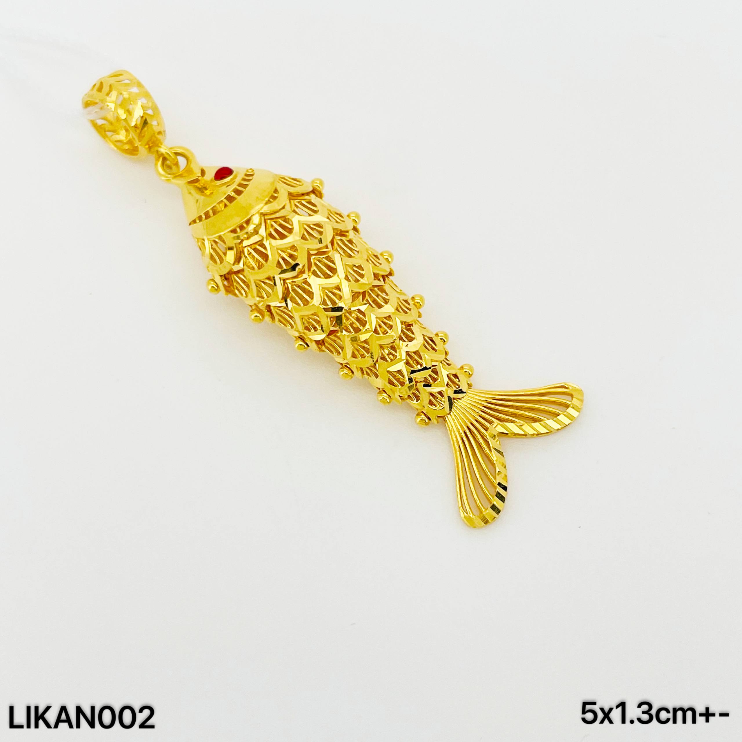 LOKET IKAN 年年有余吊坠