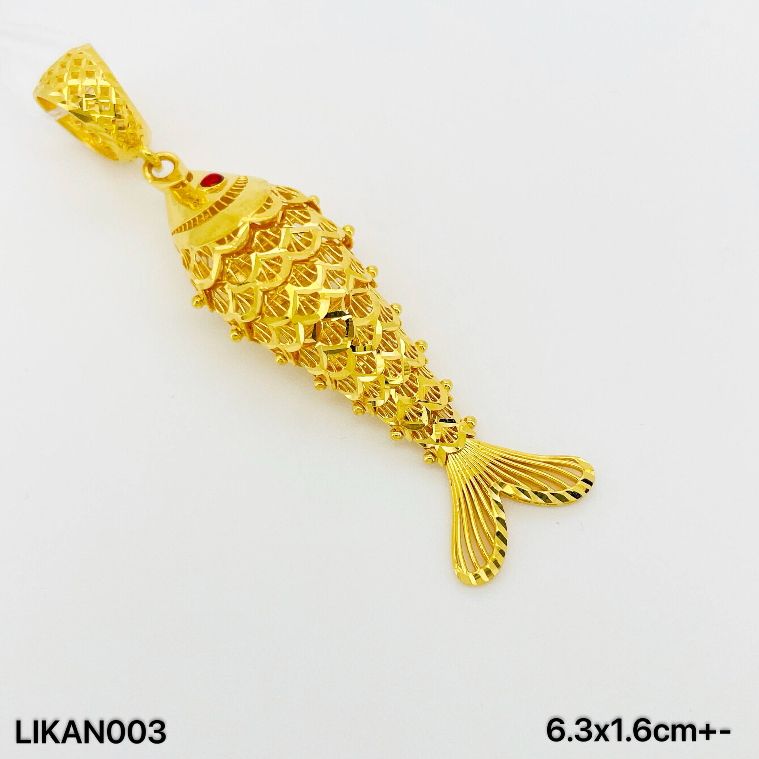 LOKET IKAN 年年有余吊坠
