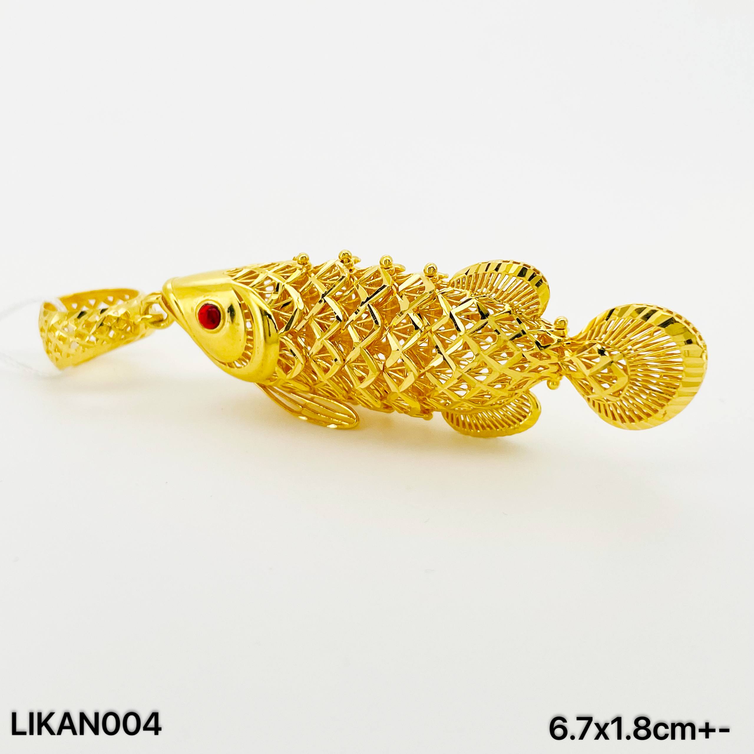 LOKET IKAN 年年有余吊坠