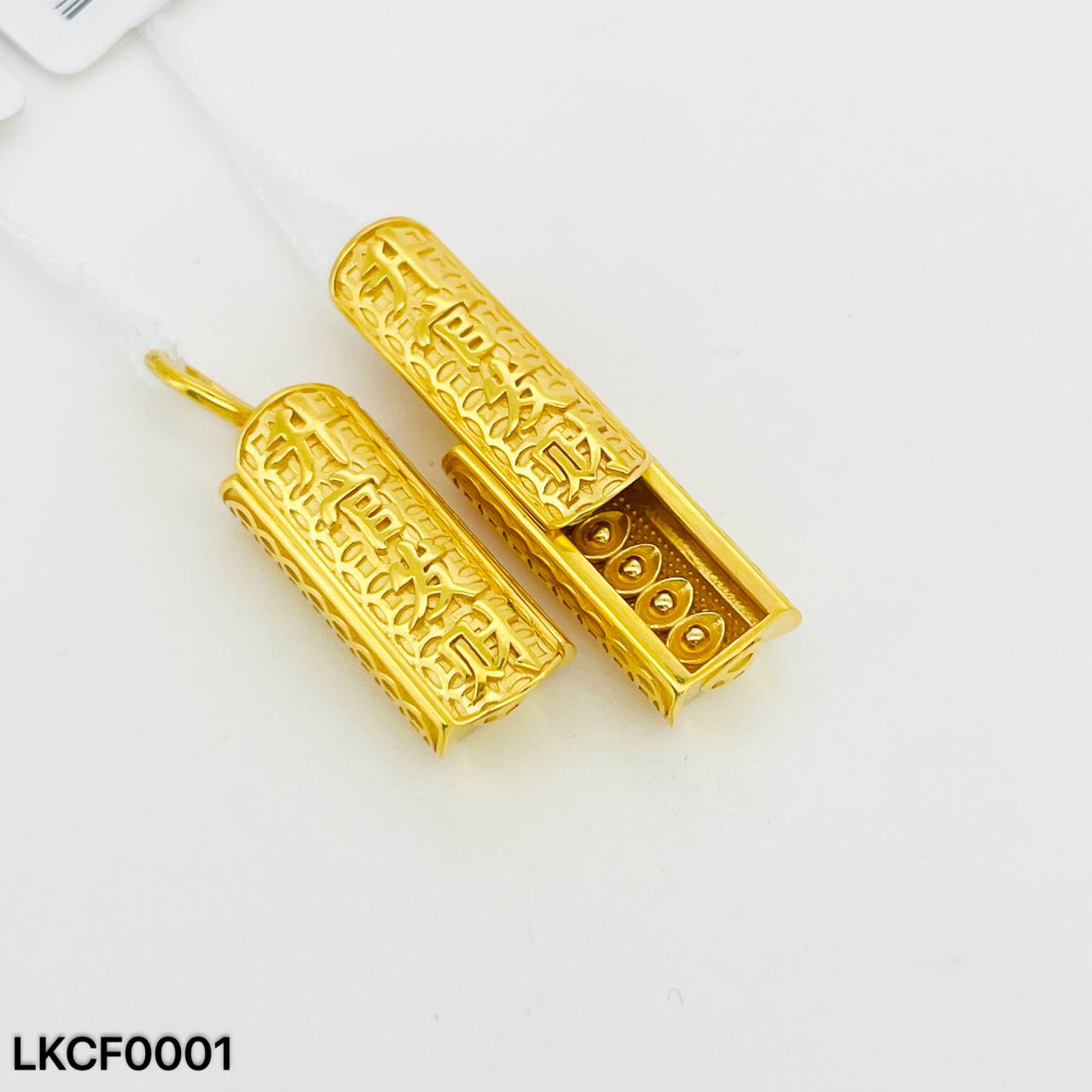 LOKET COFFIN 升官发财吊坠